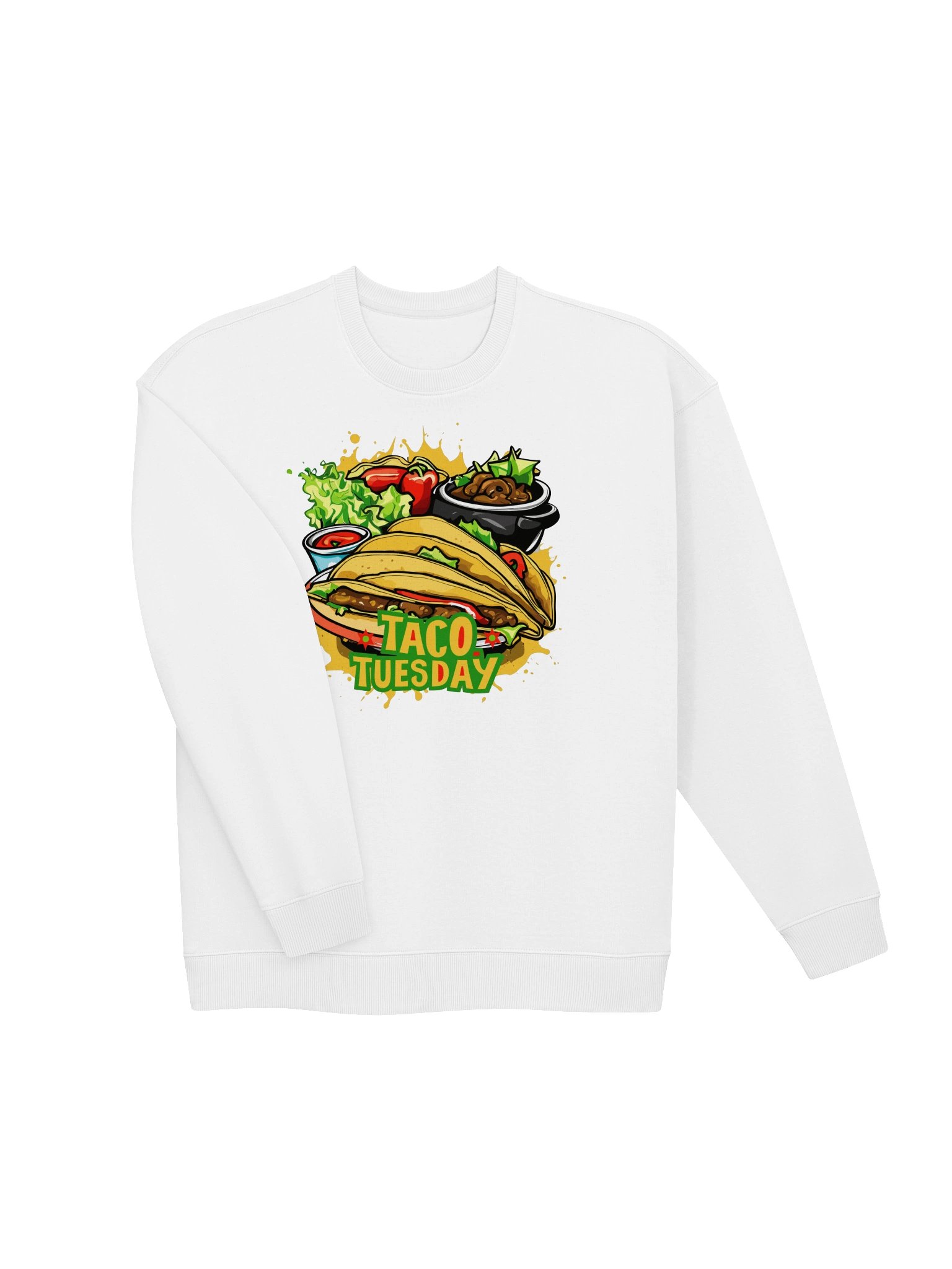 Taco Tuesday | Stanley/Stella Unisex Organic Oversized Sweatshirt product image (2)