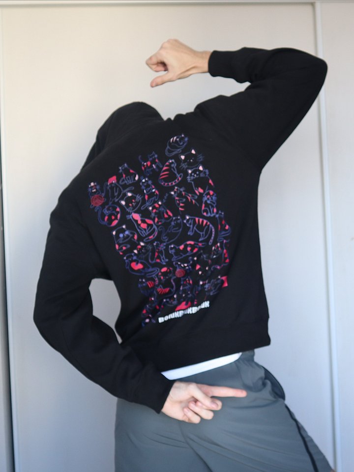 Mira's Friends Strawberry Print Hoodie product image (1)