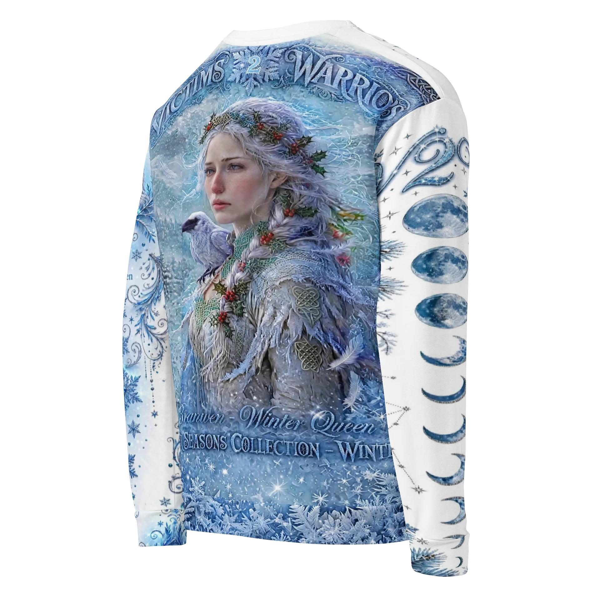 V2W -FOUR SEASONS WINTER- "She Wintered Alone So Spring Could Return" Signature Sweatshirt product image (4)