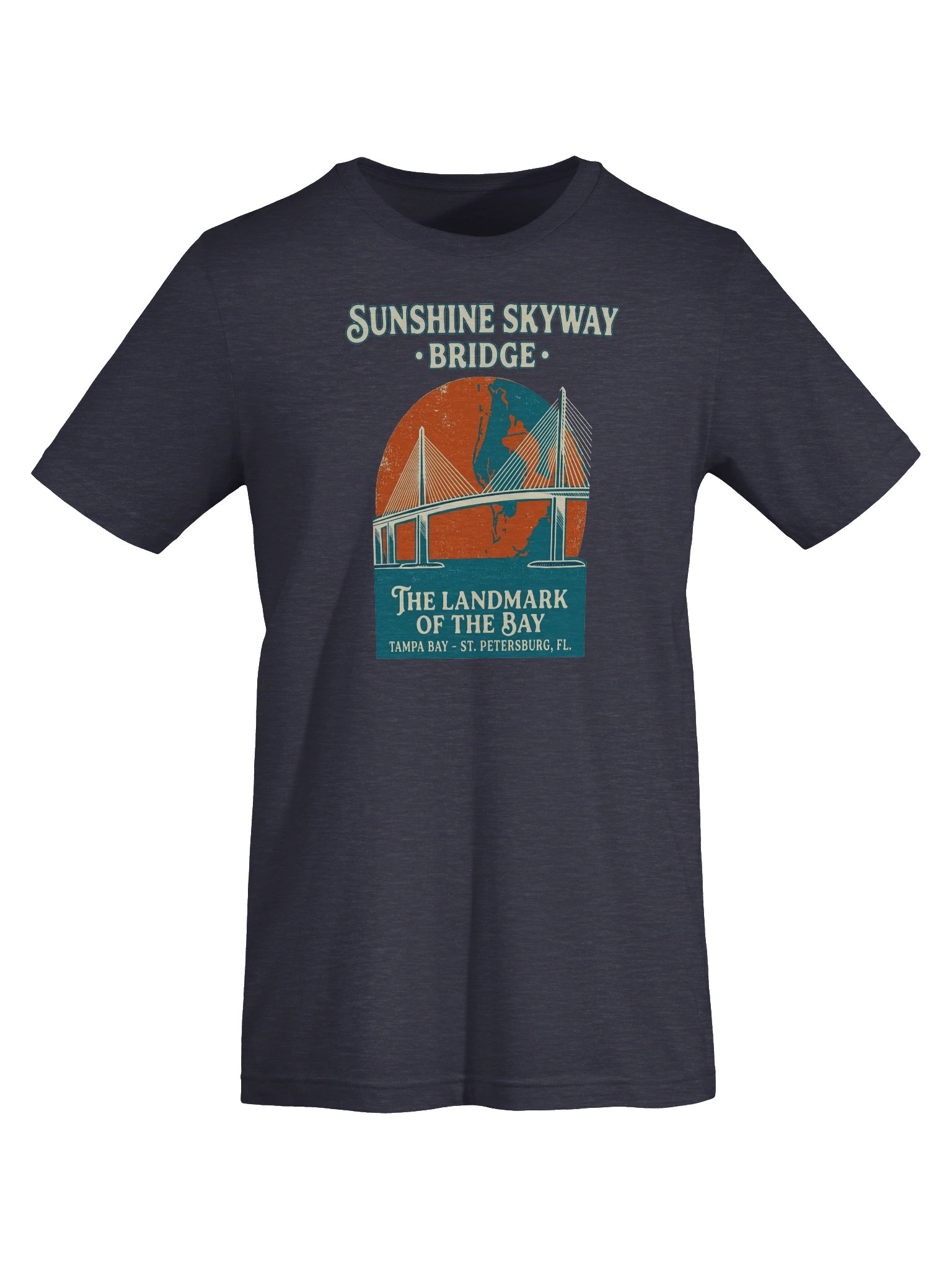 Sunshine Skyway The Landmark of the Bay Tee product image (55)