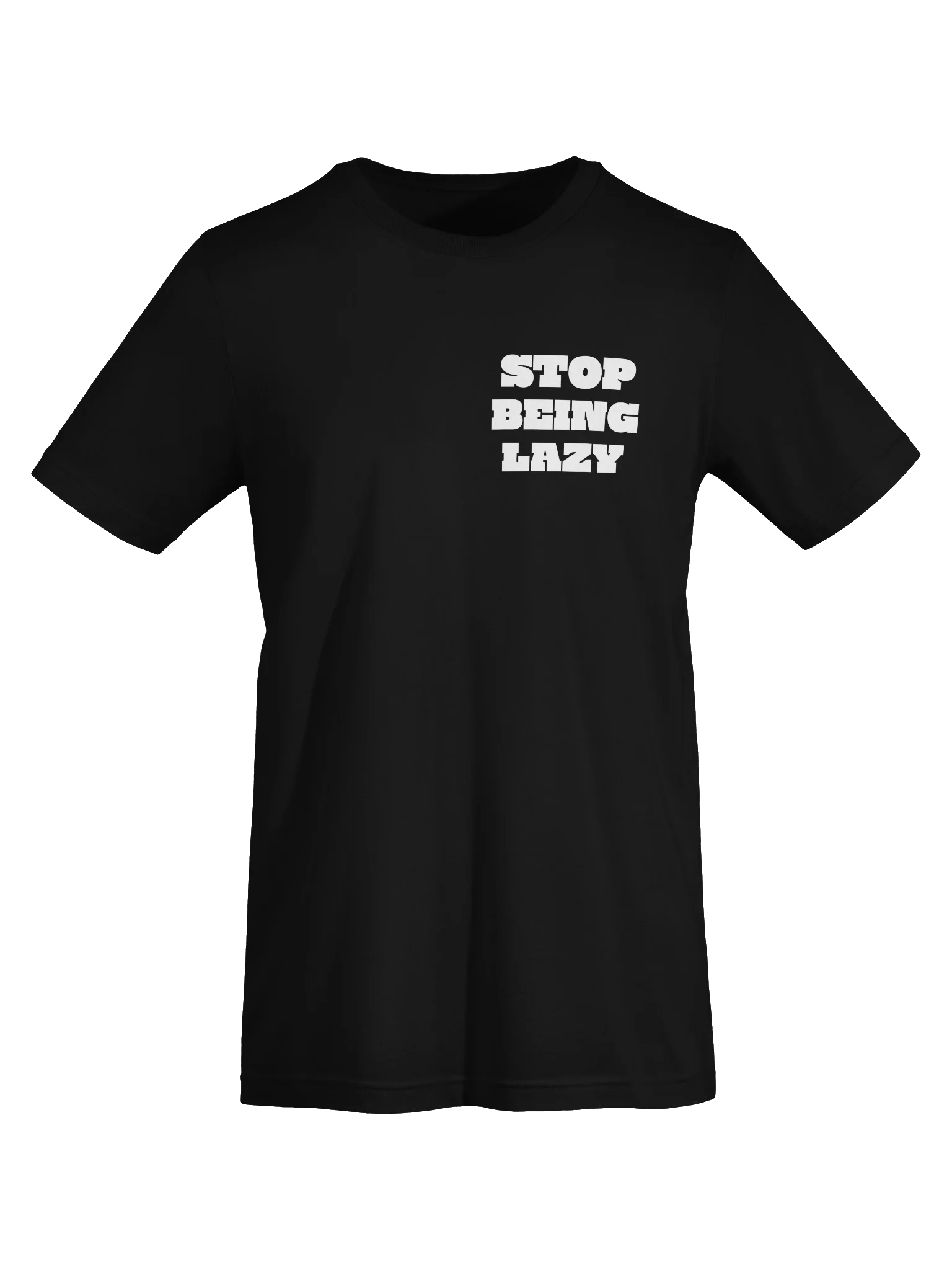 Stop Being Lazy — Classic Logo Tee product image (5)