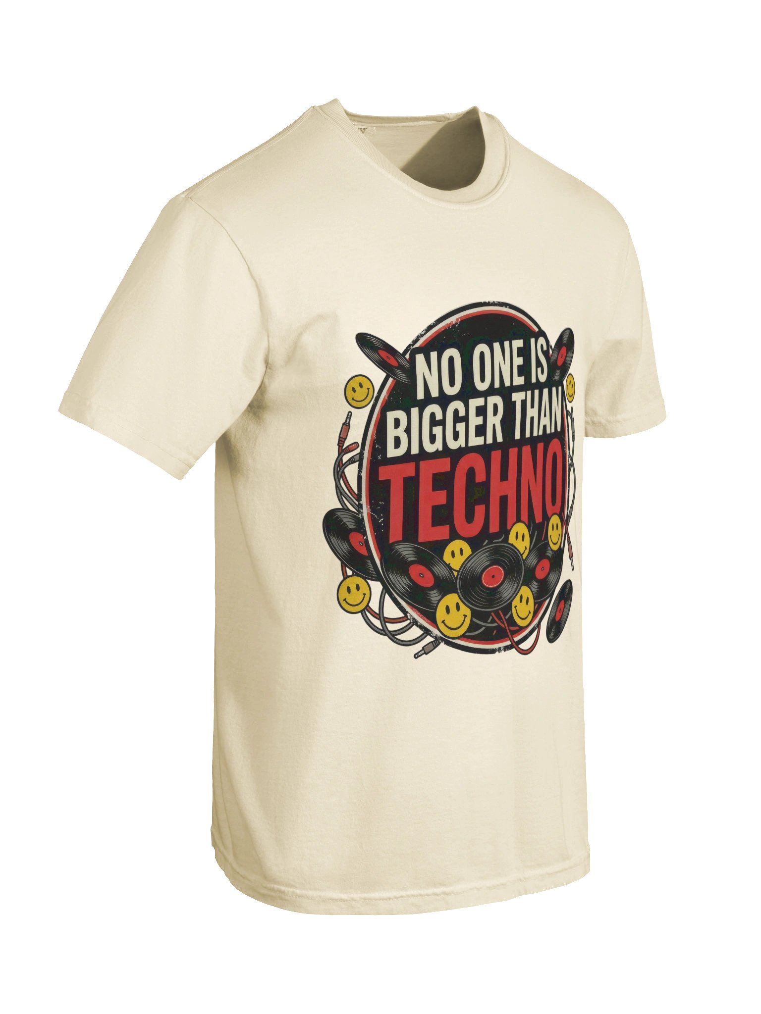 No One Is Bigger Than Techno Tee product image (6)