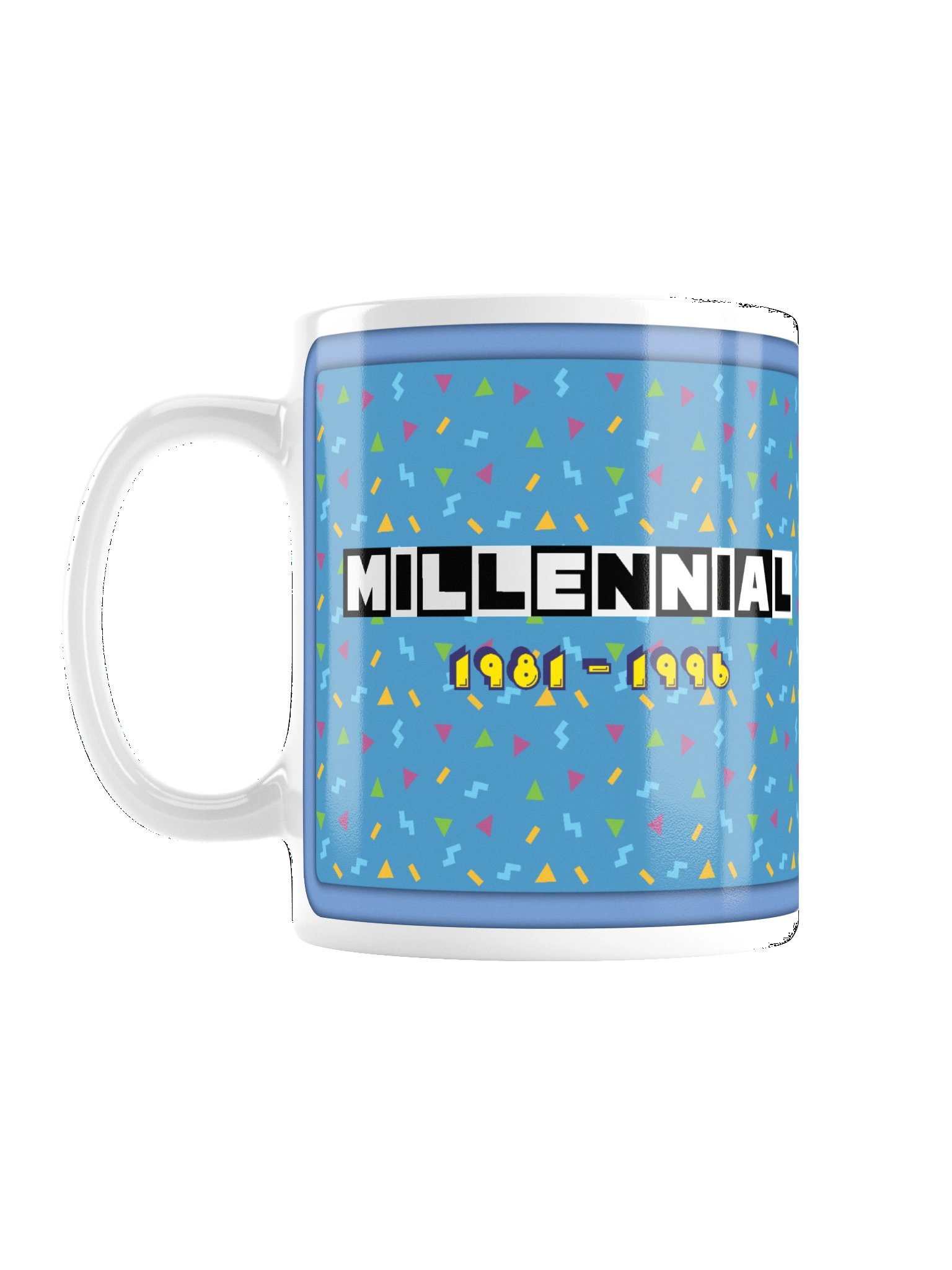 Millennial Theme Mug - Blue product image (2)