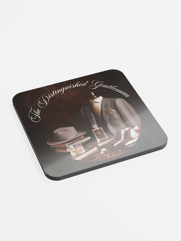 Elegant Gentlemen's Cork Coaster product image (2)