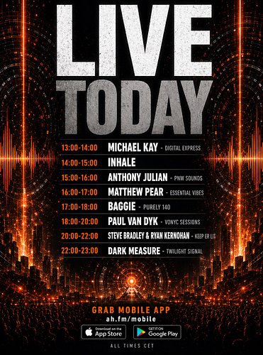 All-day session incoming—stacked lineup, nonstop energy, no breaks. Join us live.