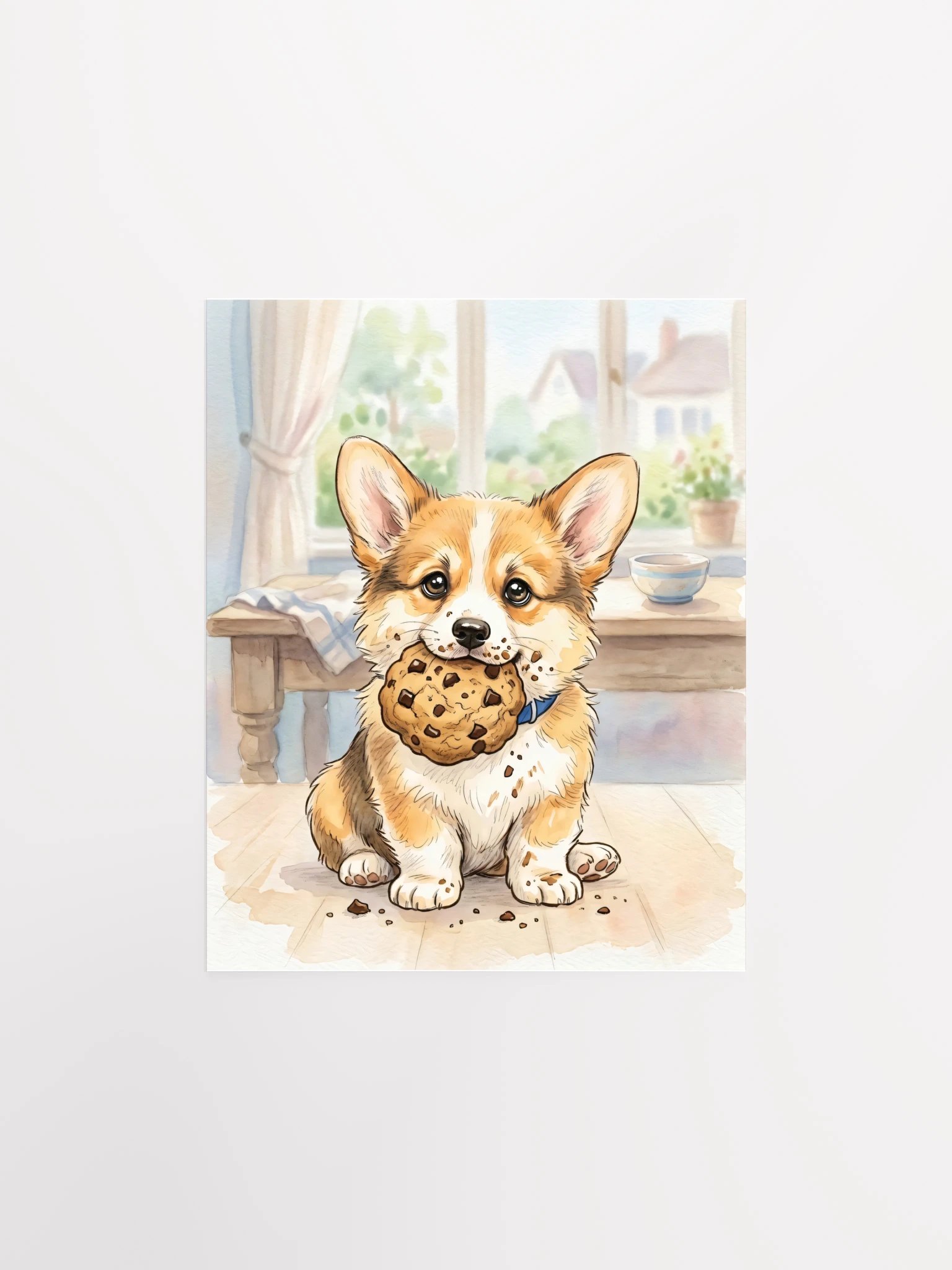 Cookie Thief Corgi Poster product image (25)