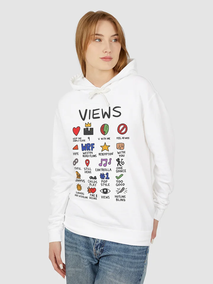 Drake Views Notebook Hoodie product image (2)