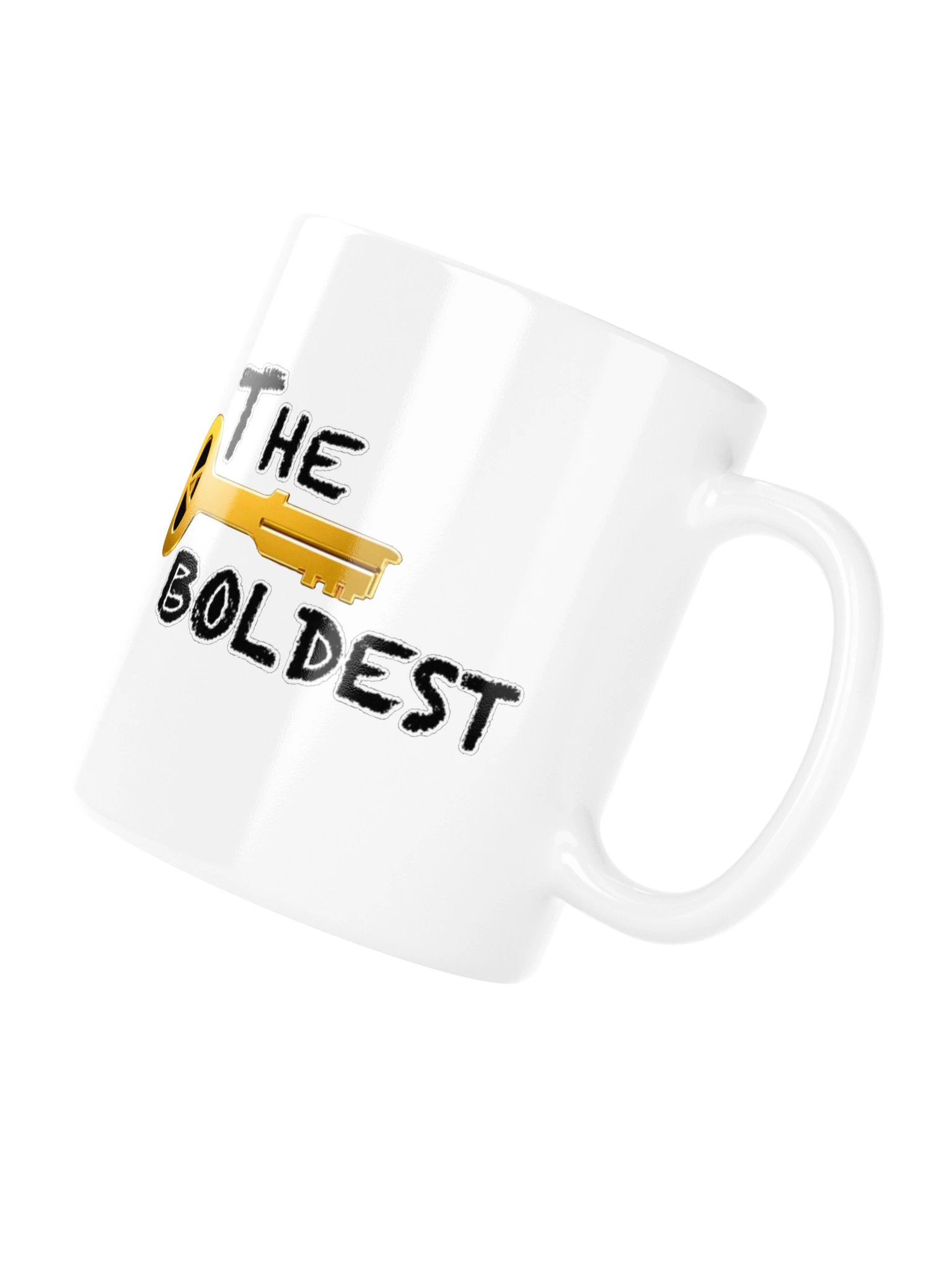 The Boldest White Glossy Mug product image (4)