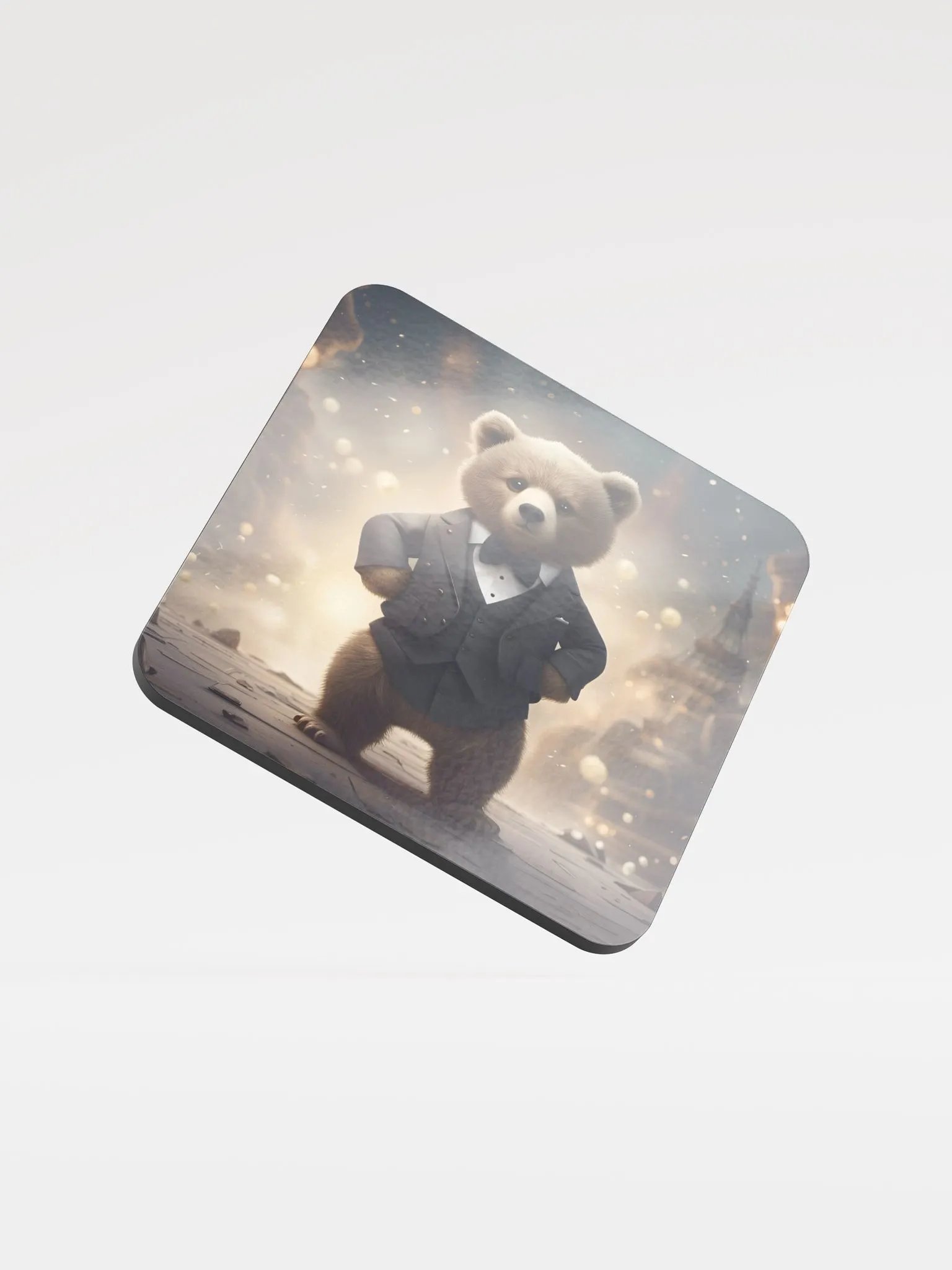Tux Bear Coaster product image (1)