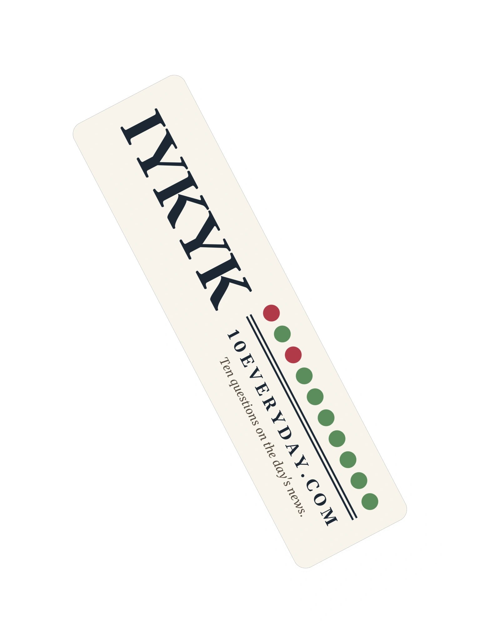 IYKYK Bumper Sticker product image (2)