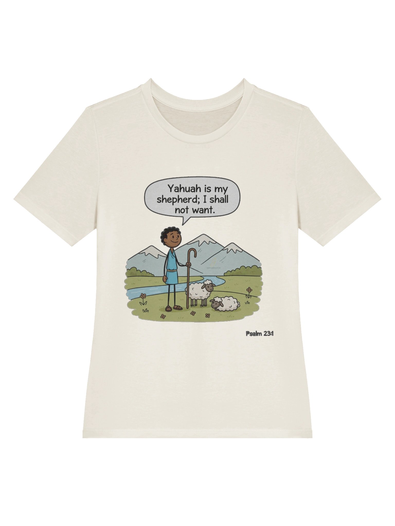 Psalm 23 Shepherd Women's Relaxed-fit T-Shirt product image (4)