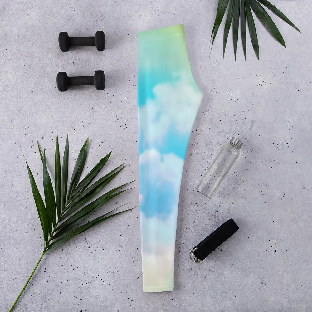 Blur cloud rainbow Design Legging - V6 product image (2)