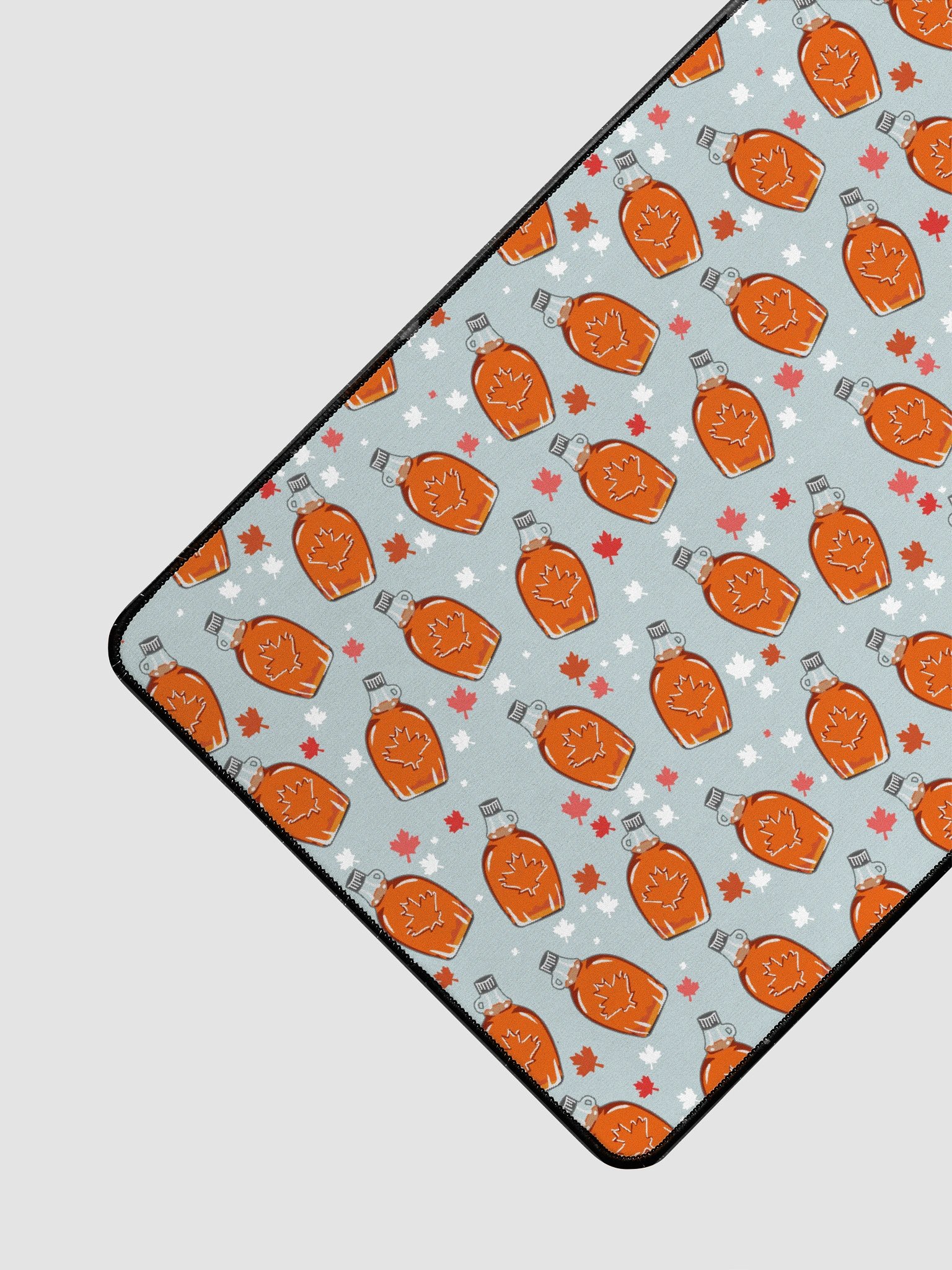 Canadian Maple Syrup Pattern Desk Mat product image (3)