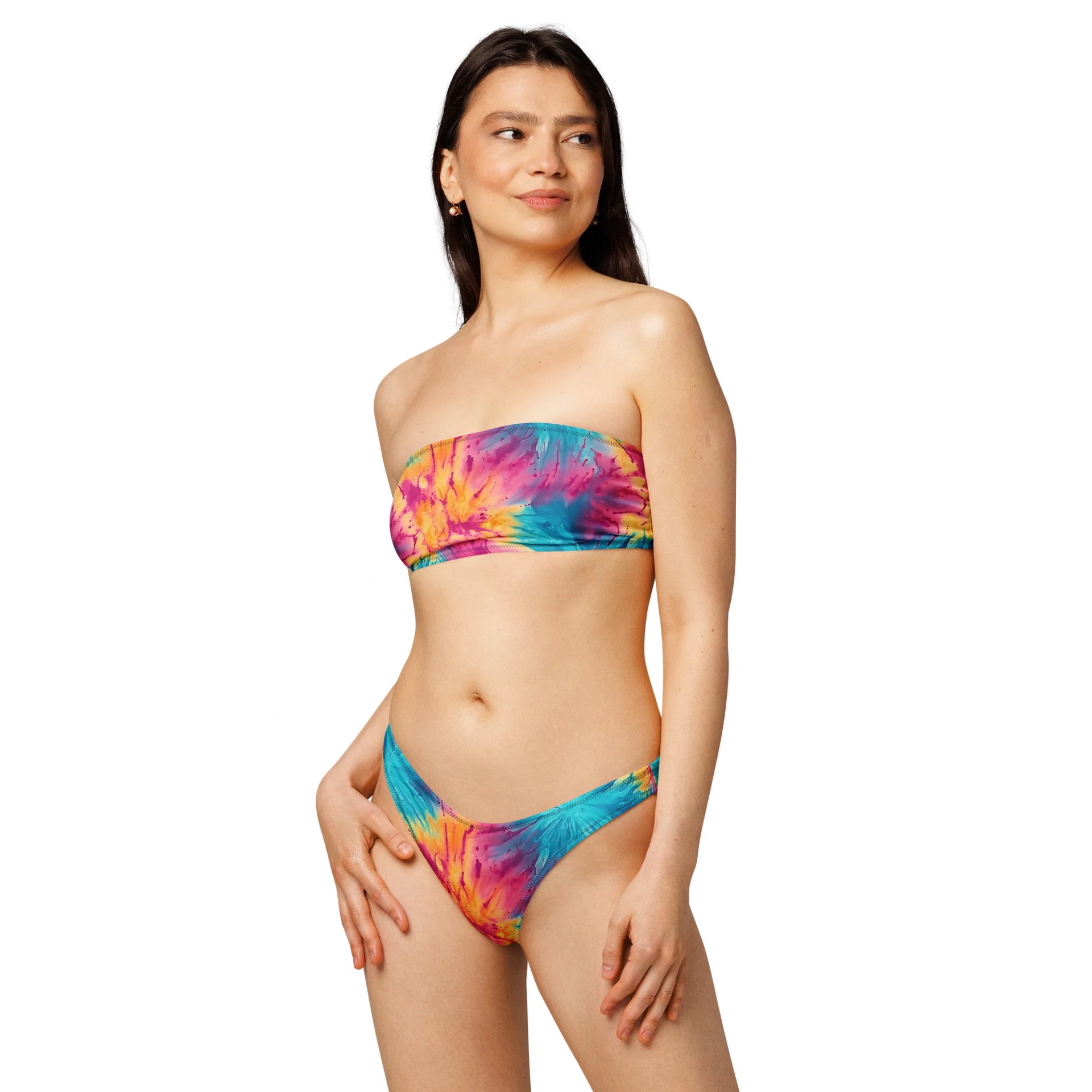 Fearless Glow Bandeau Bikini Set – Limited Summer Flex product image (5)