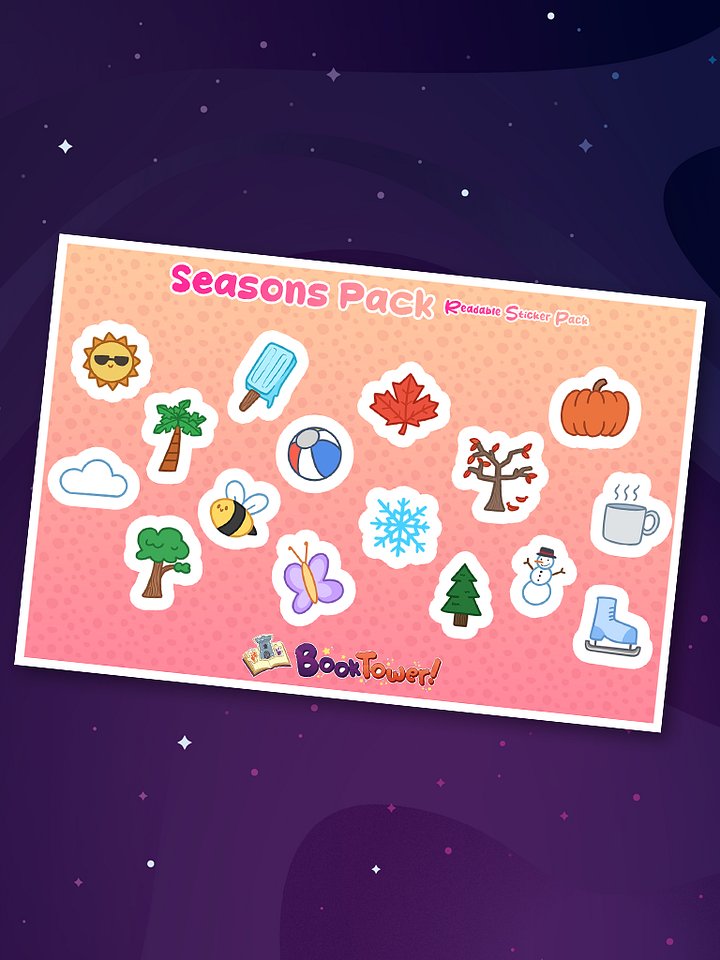 Seasons Sticker Pack - Sticker Sheet product image (1)