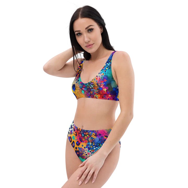 Electric Jungle Leopard Bikini product image (1)