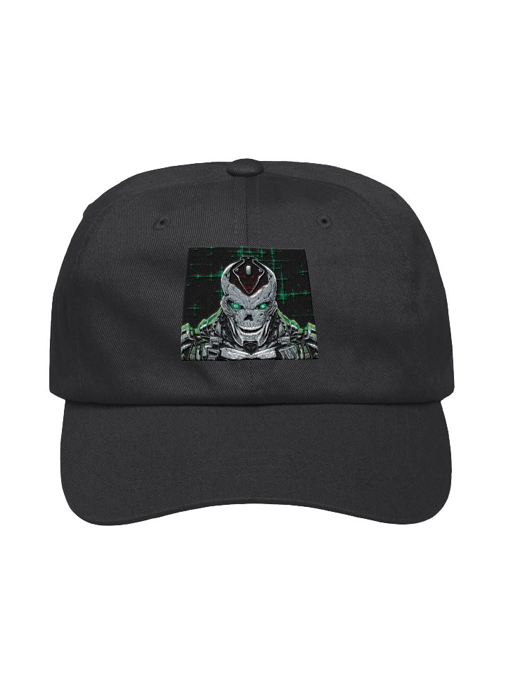 DiscLink's Cyber Skull Glow Dad Hat product image (1)