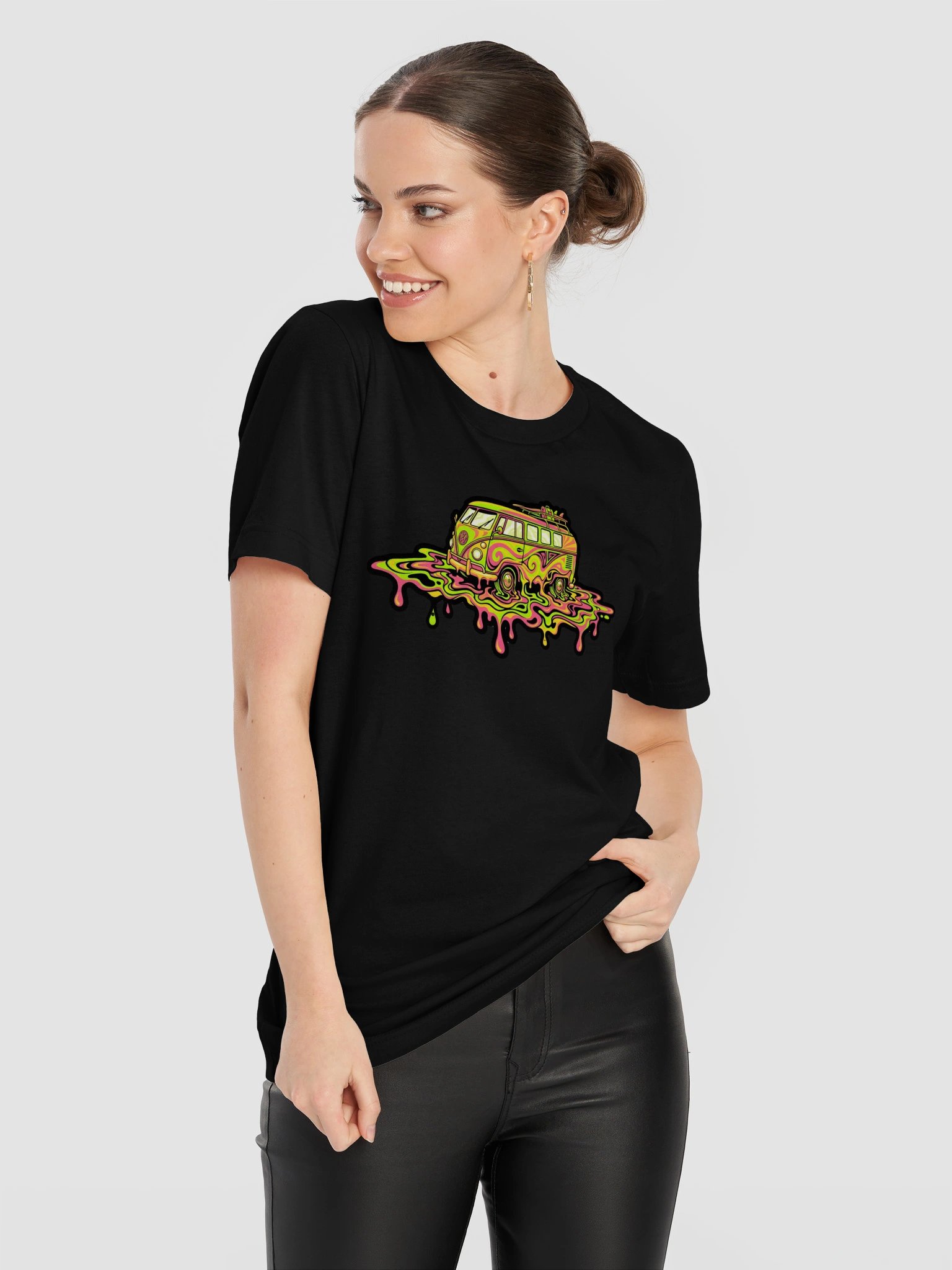 Psychedelic Drip Van Graphic Tee product image (11)