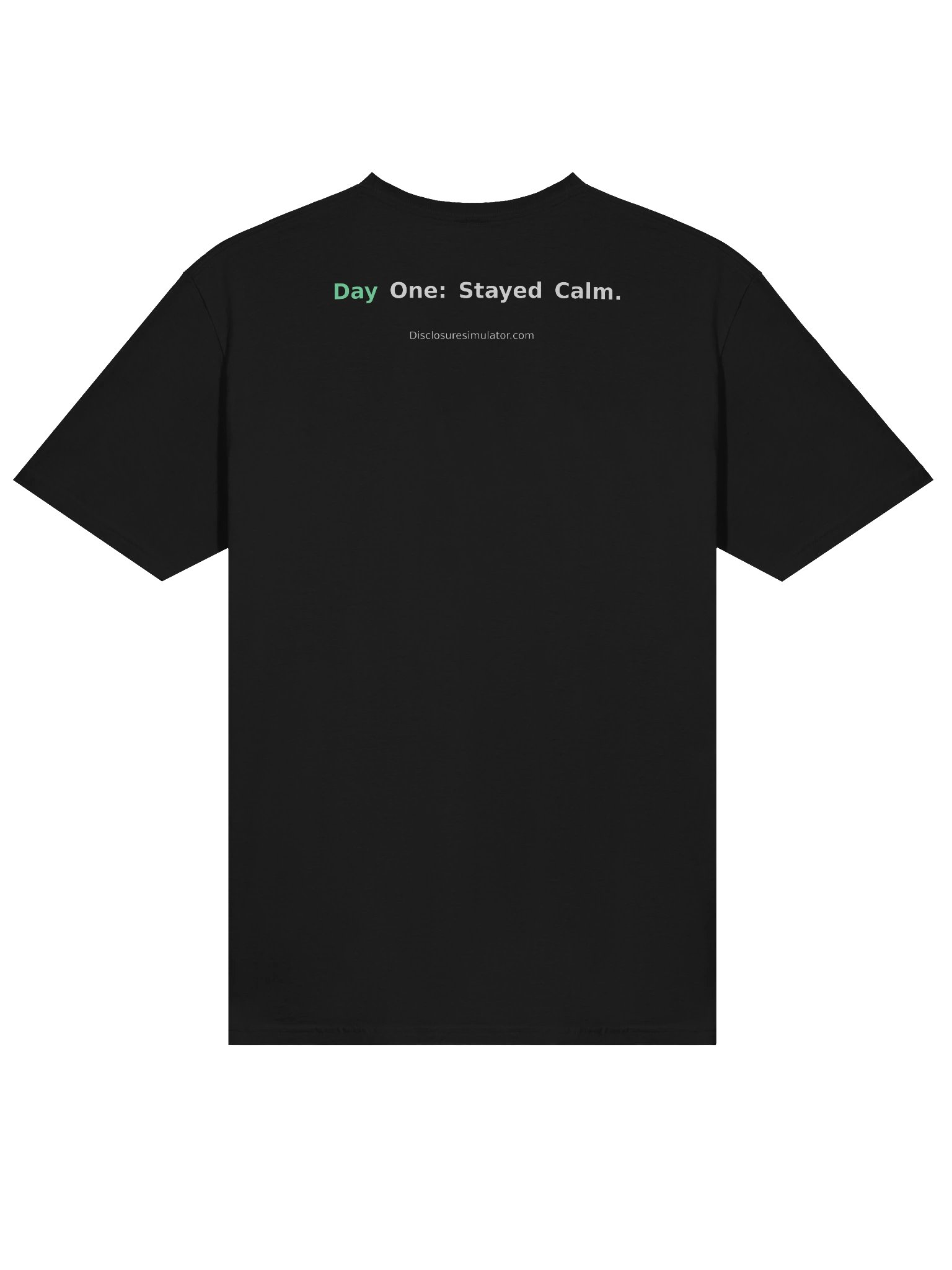 Disclosure - Measured Realist - T-Shirt product image (4)