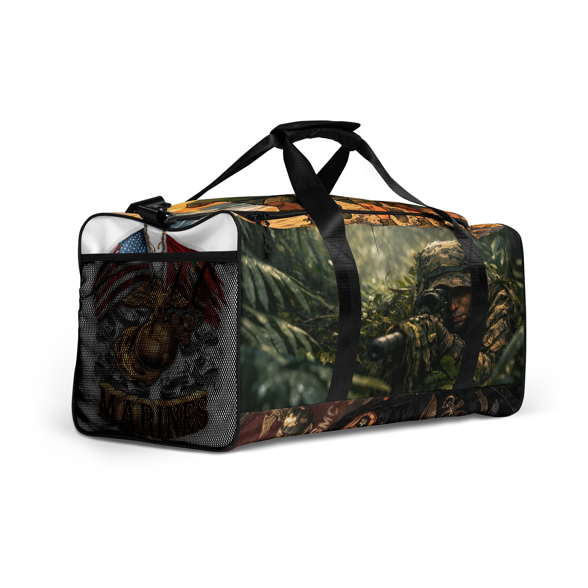 USMC Travel Bag — Once a Marine, Always a Marine product image (5)
