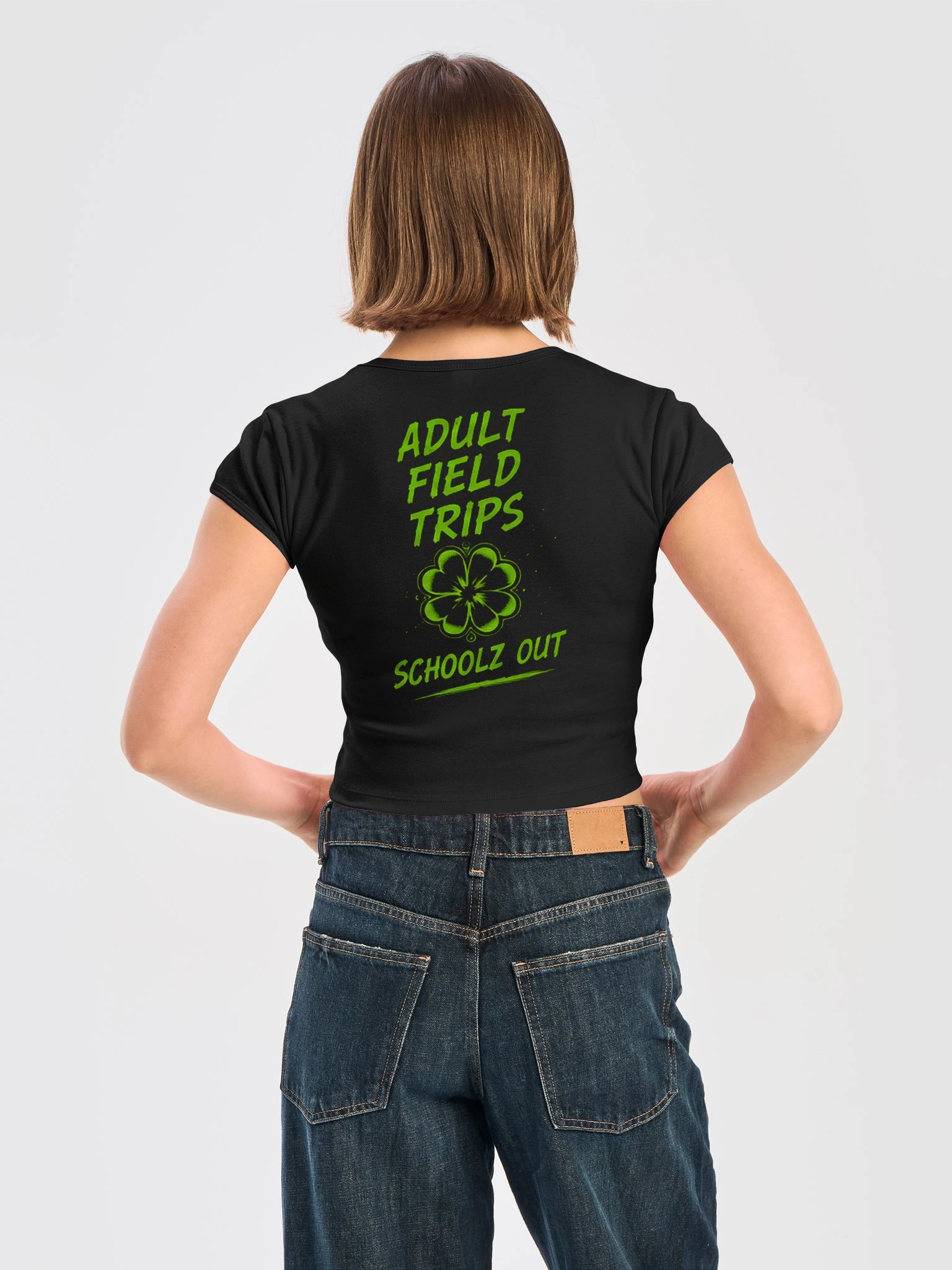 Schoolz Out Adult Field Trips Women's Crop Top product image (4)