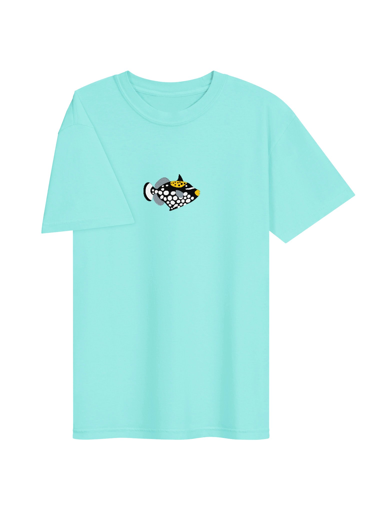 Clown Triggerfish Premium T-Shirt (Embroidered) for Reef and Marine Aquarium Lovers product image (9)
