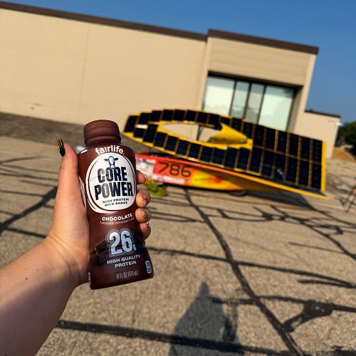 We owe one big THANK YOU to @fairlife and @corepower for their continued support of the Sunseeker team during our competition...