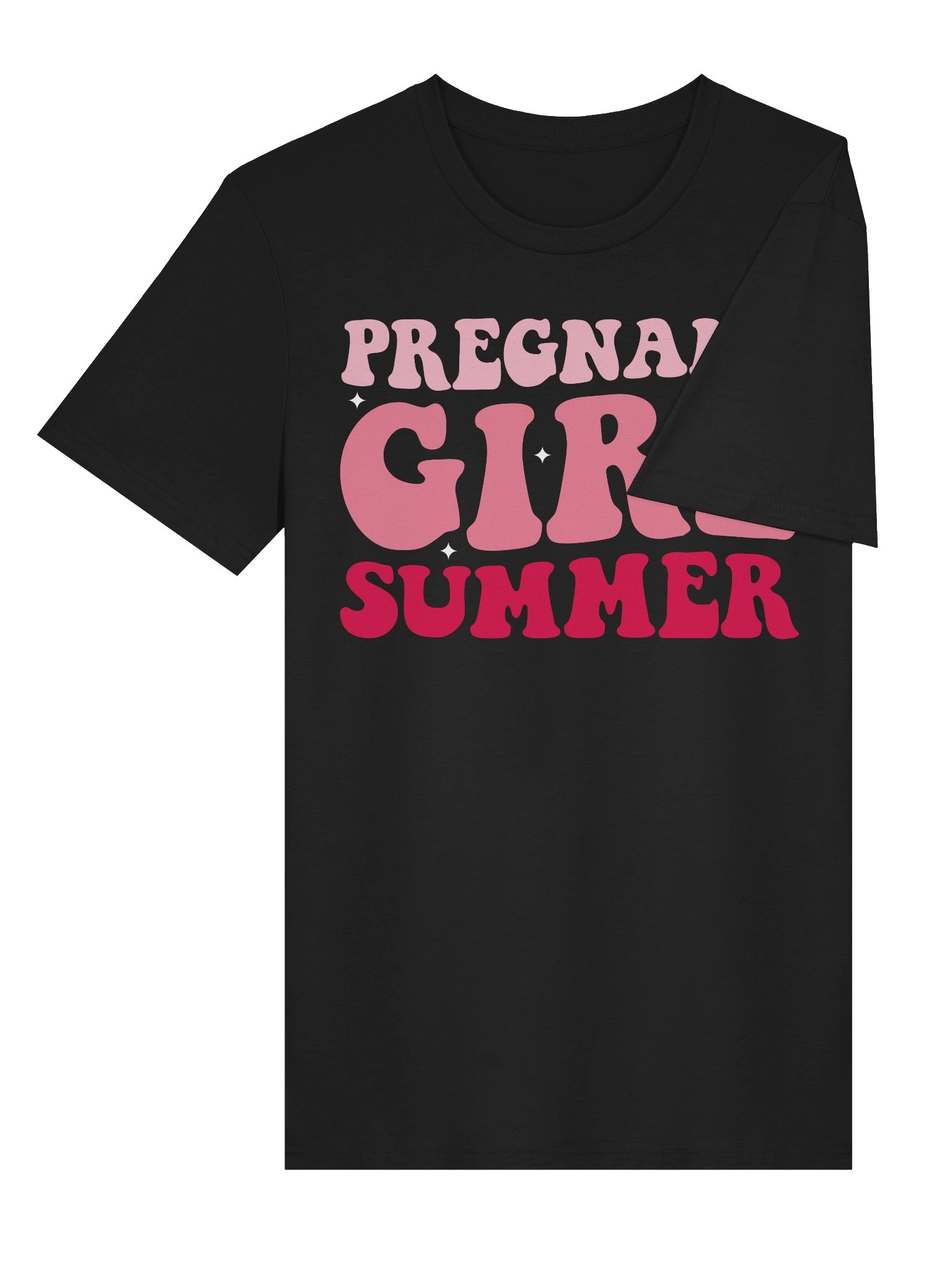Funny Pregnancy Reveal Pregnant Girl Summer Baby Shower T-shirt product image (4)