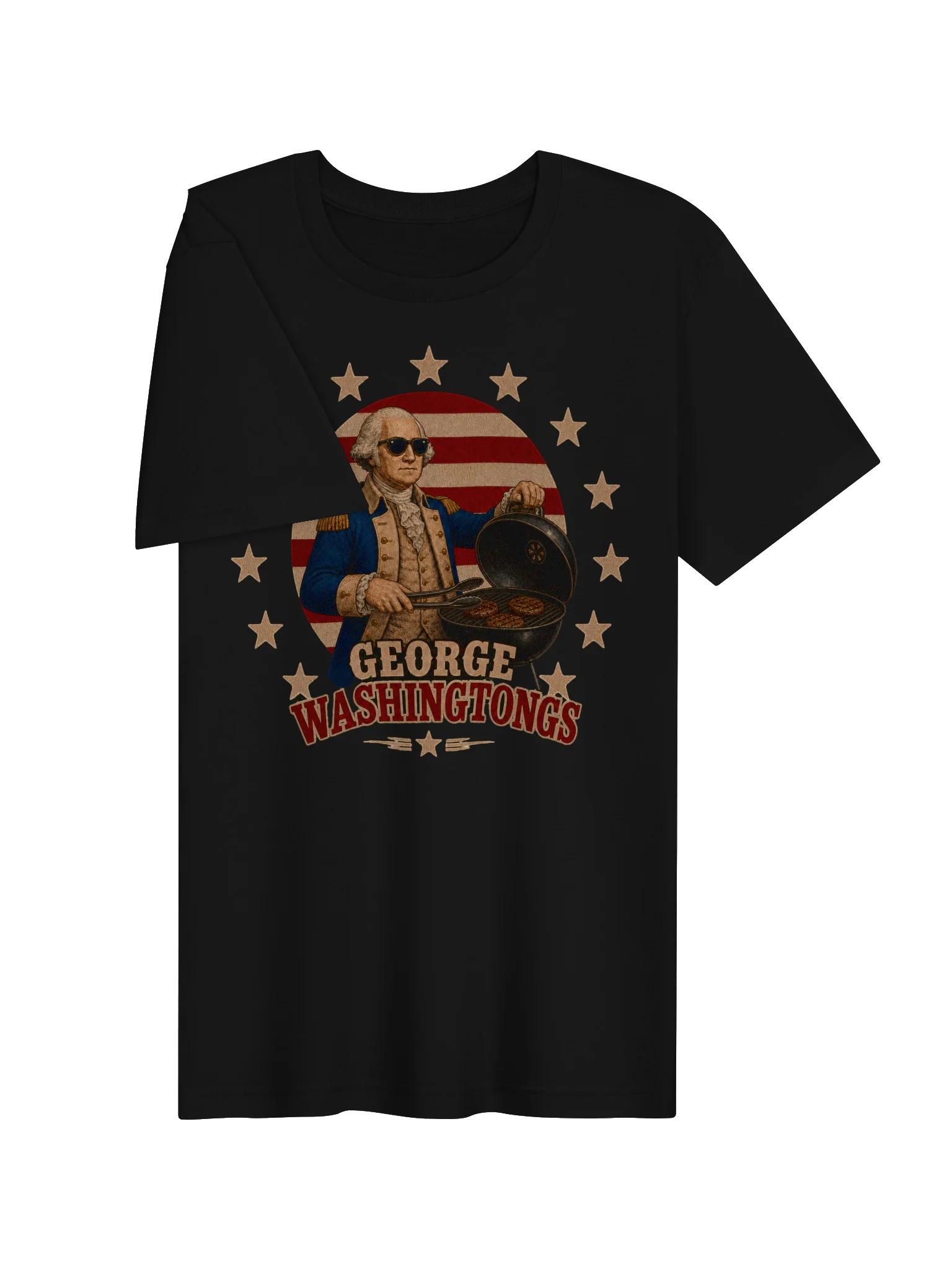 George Washingtongs T-Shirt | Grill Team 1776 Tee product image (33)