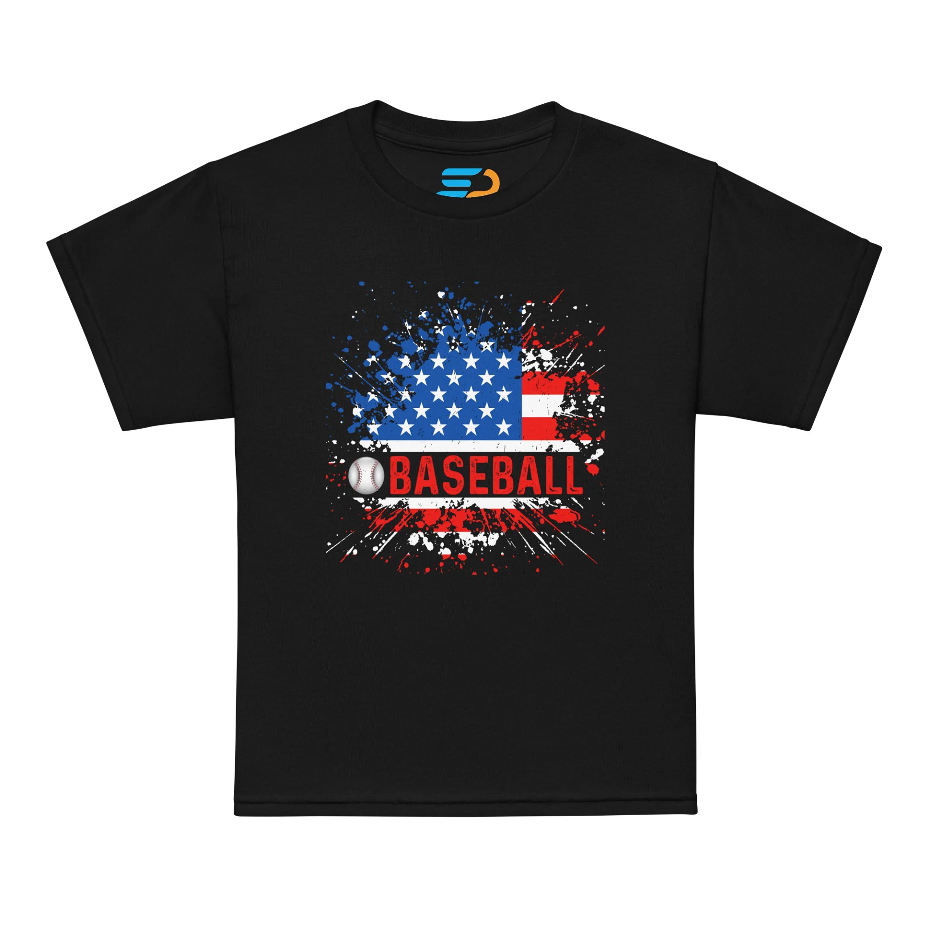 American Baseball Explosion T-Shirt product image (7)