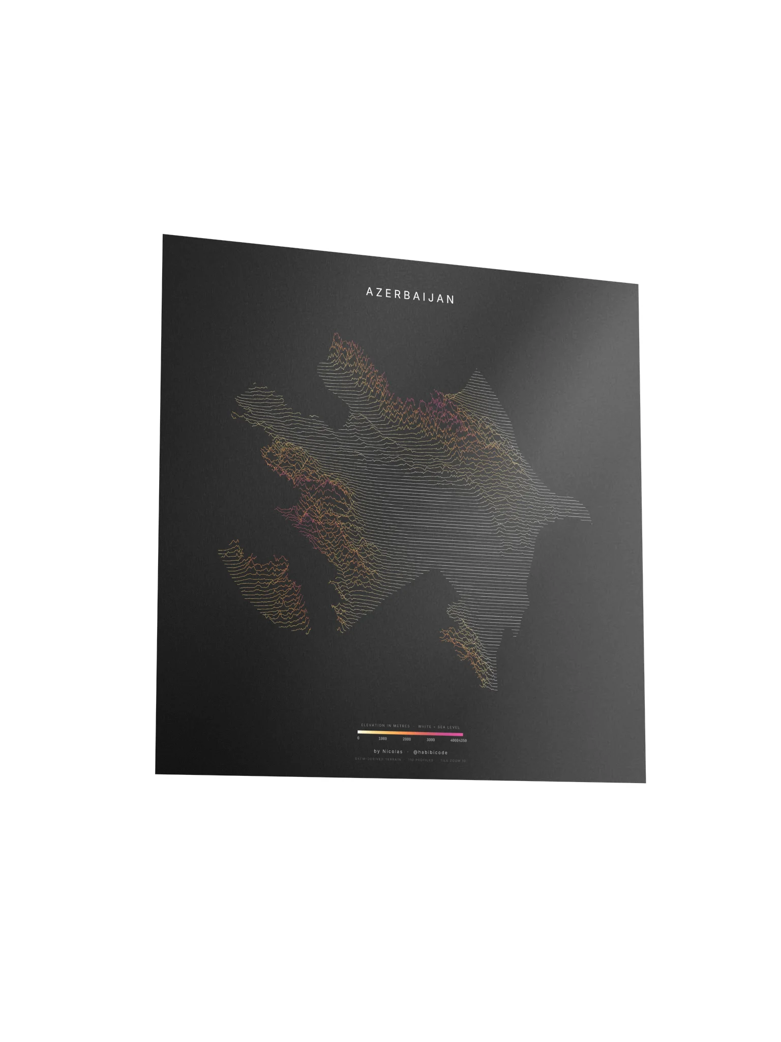 Ridgeline Poster - Azerbaijan product image (3)