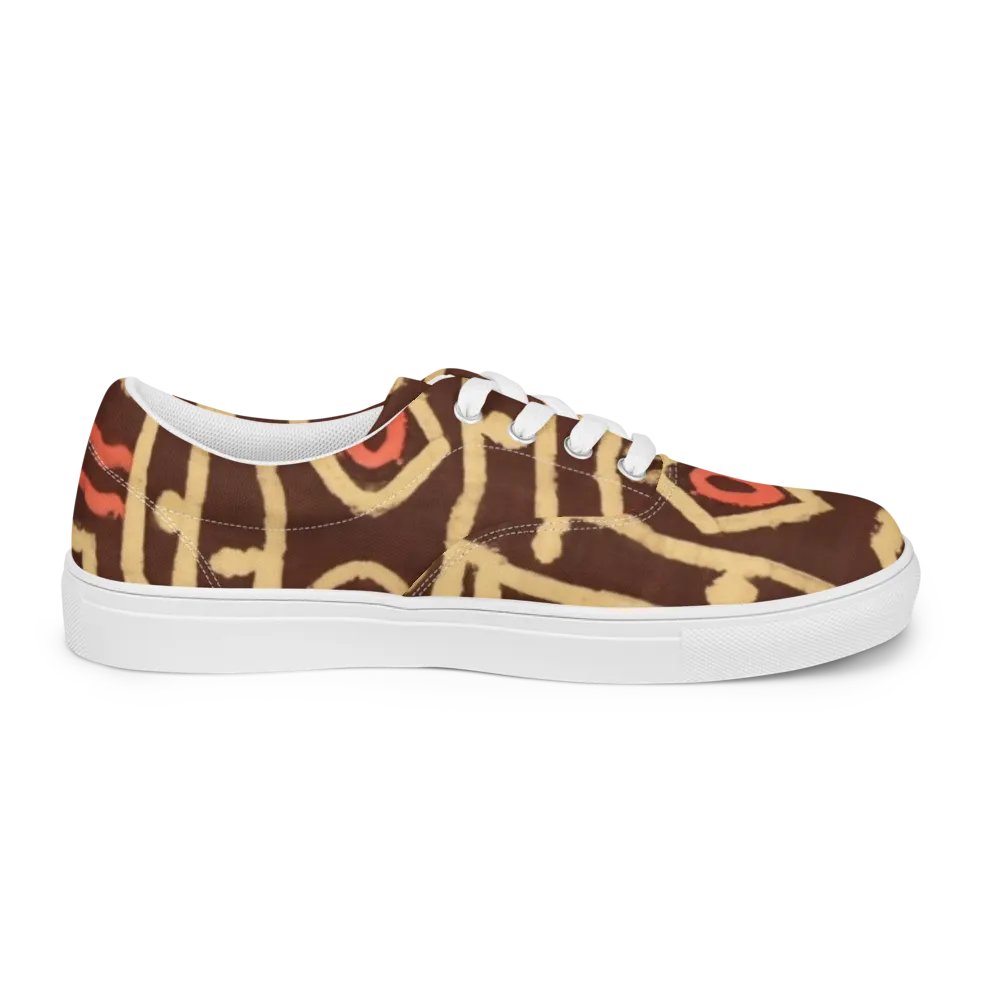 Kuba Cloth-Inspired Women's Athletic Shoes, sizes 5 to 12 product image (9)