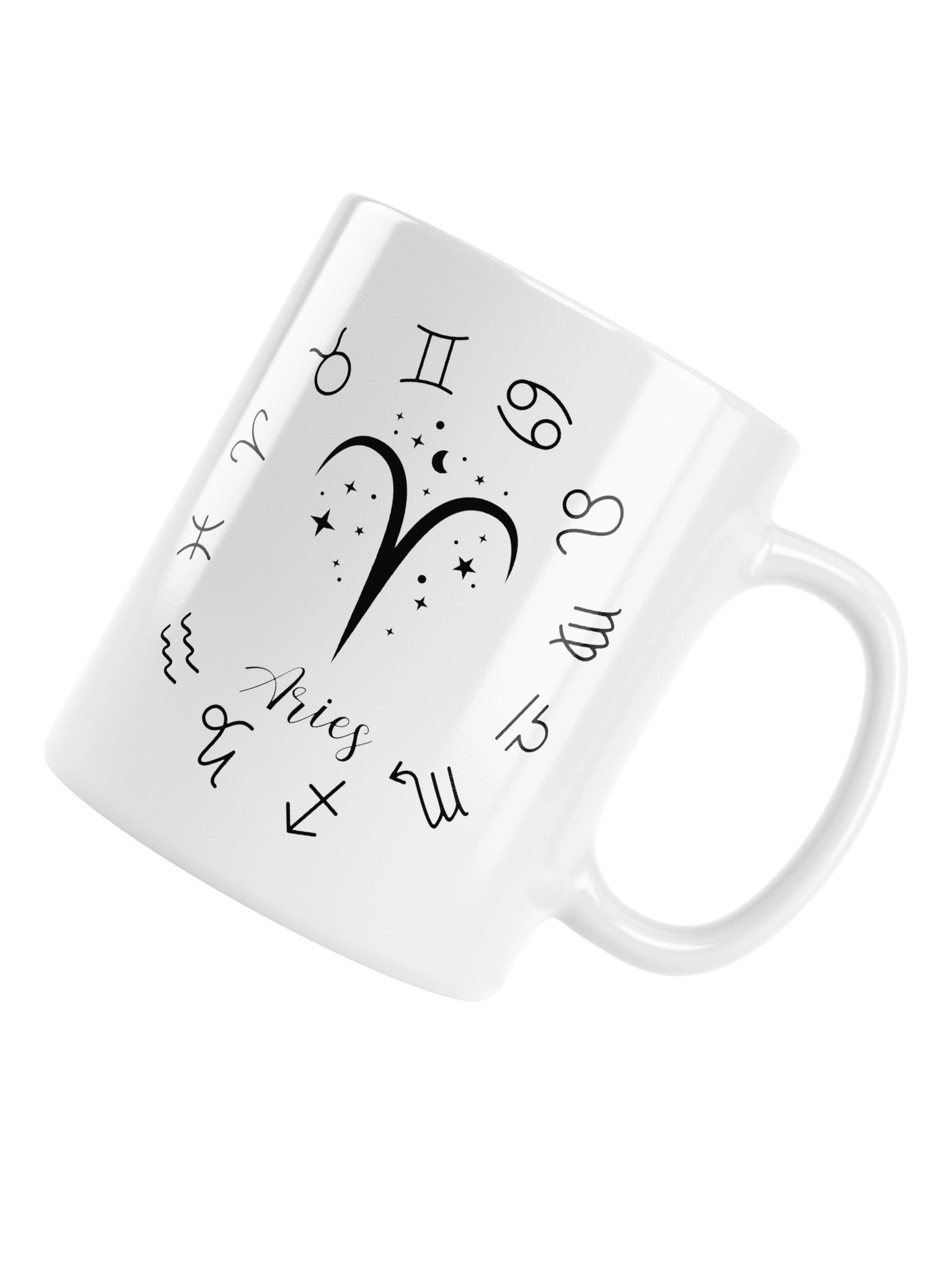 Aries Zodiac Mug | Bold & Courageous Astrology Coffee Mug | Aries Gift product image (6)