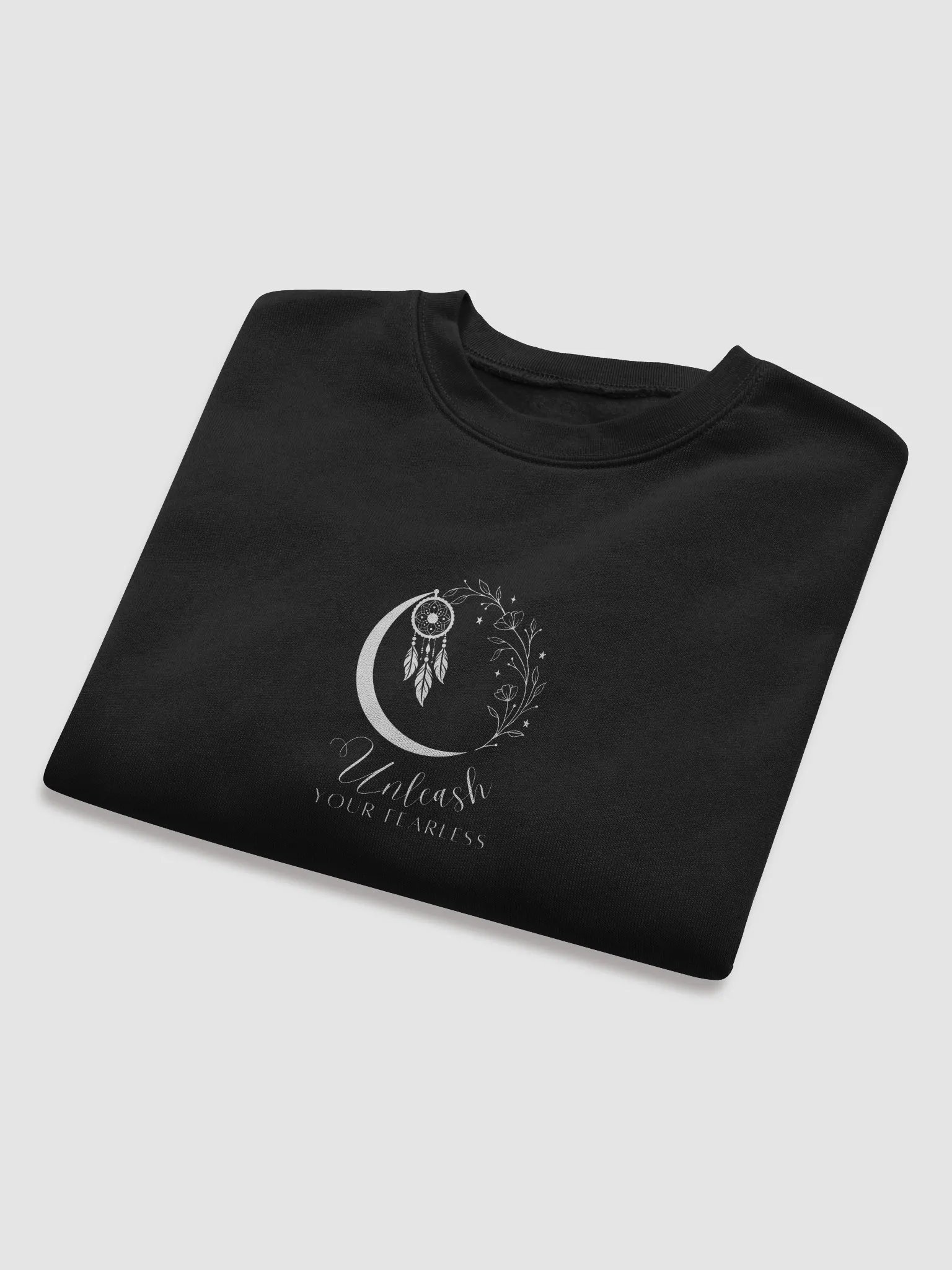 Women's Fleece Crop Sweatshirt BCFB0131 product image (9)