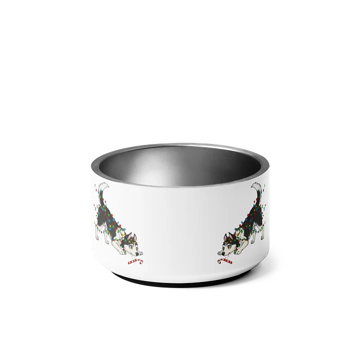 The "Holiday Tangled" Dog Bowl product image (1)