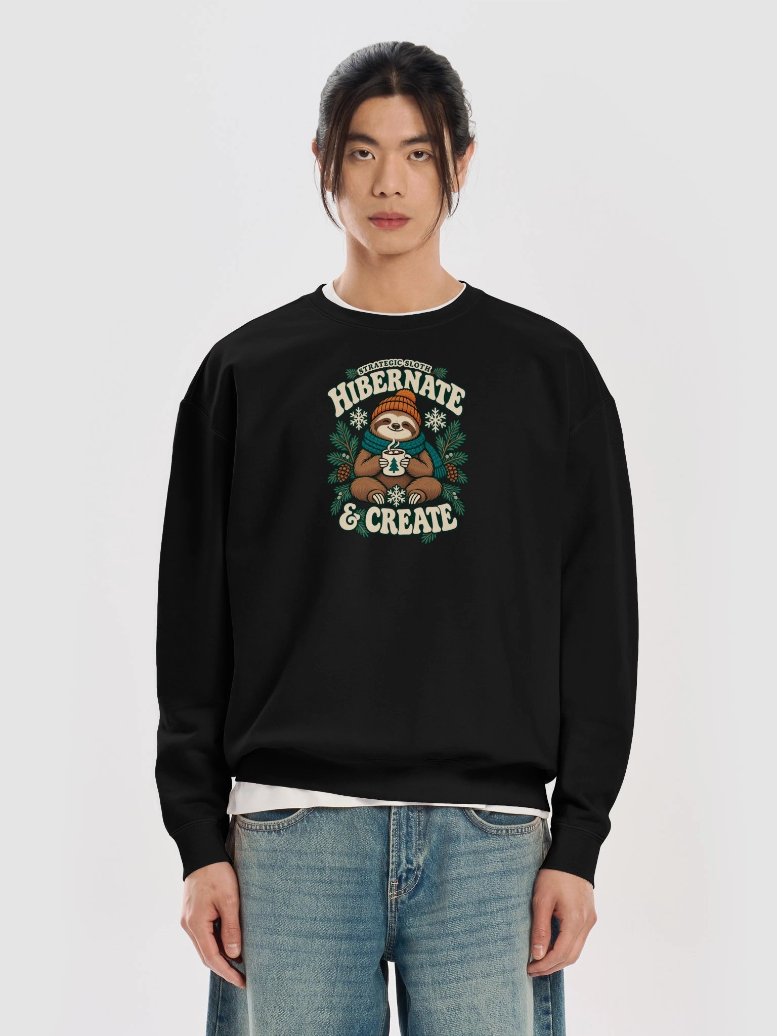 Hibernate & Create Sloth Crewneck product image (5)