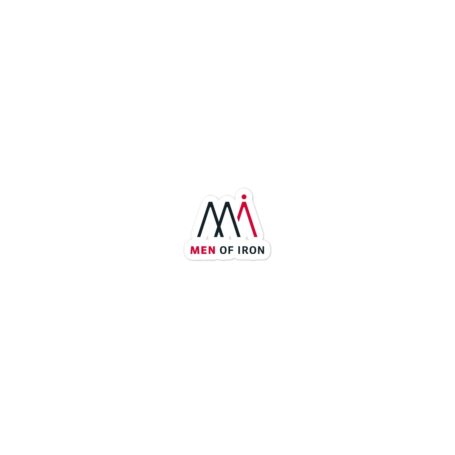 Men of Iron Die-Cut Stickers product image (1)