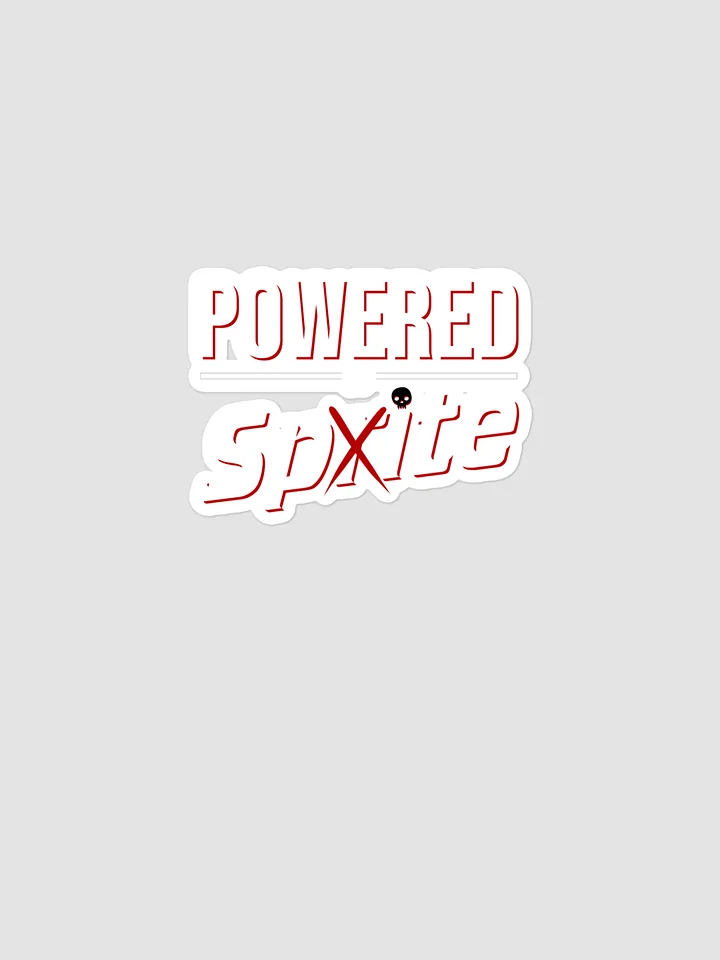 Powered by Spite Bubble-free stickers product image (1)