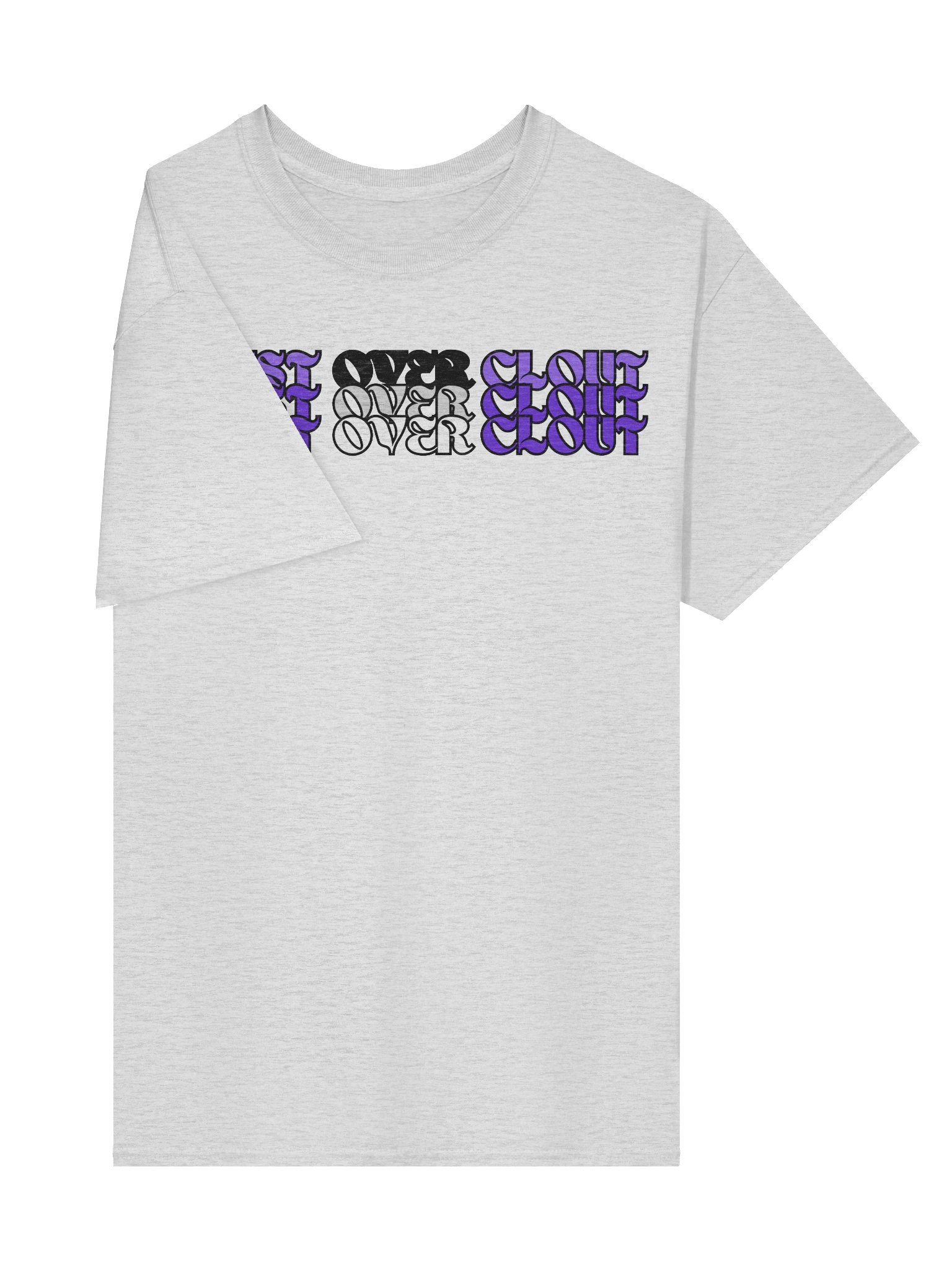 Christ Over Clout Christian T Shirt Faith Based Apparel Bold Kingdom Statement Christian Clothing product image (4)