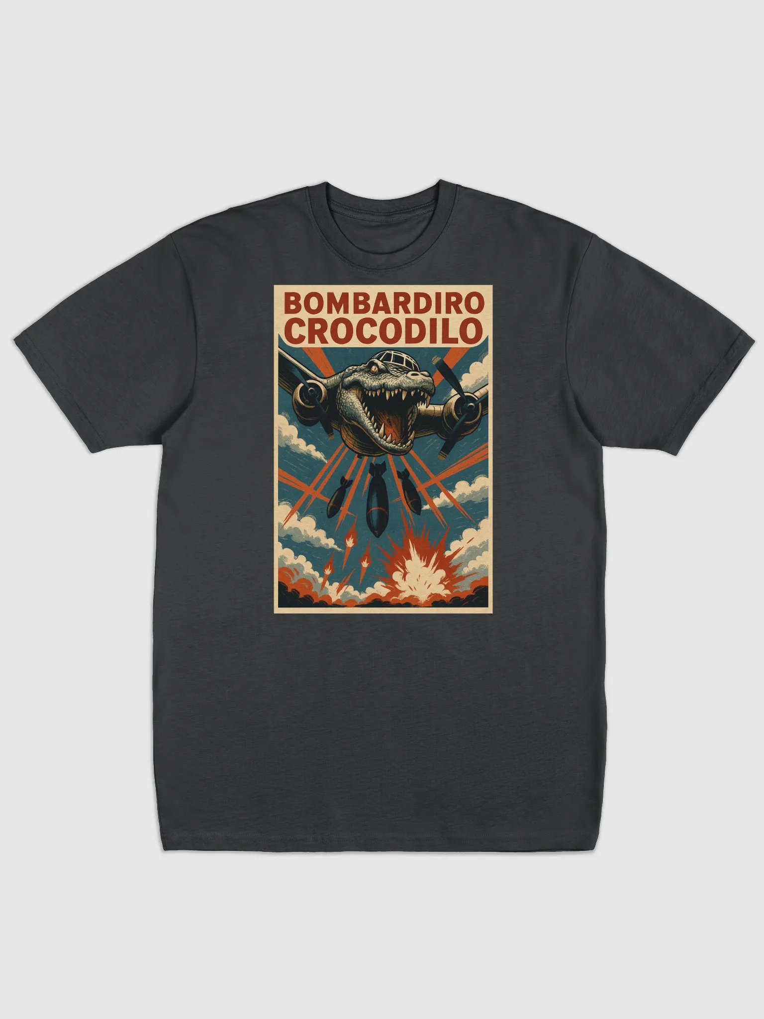 BOMBARDIRO CROCODILO POSTER SHIRT product image (1)