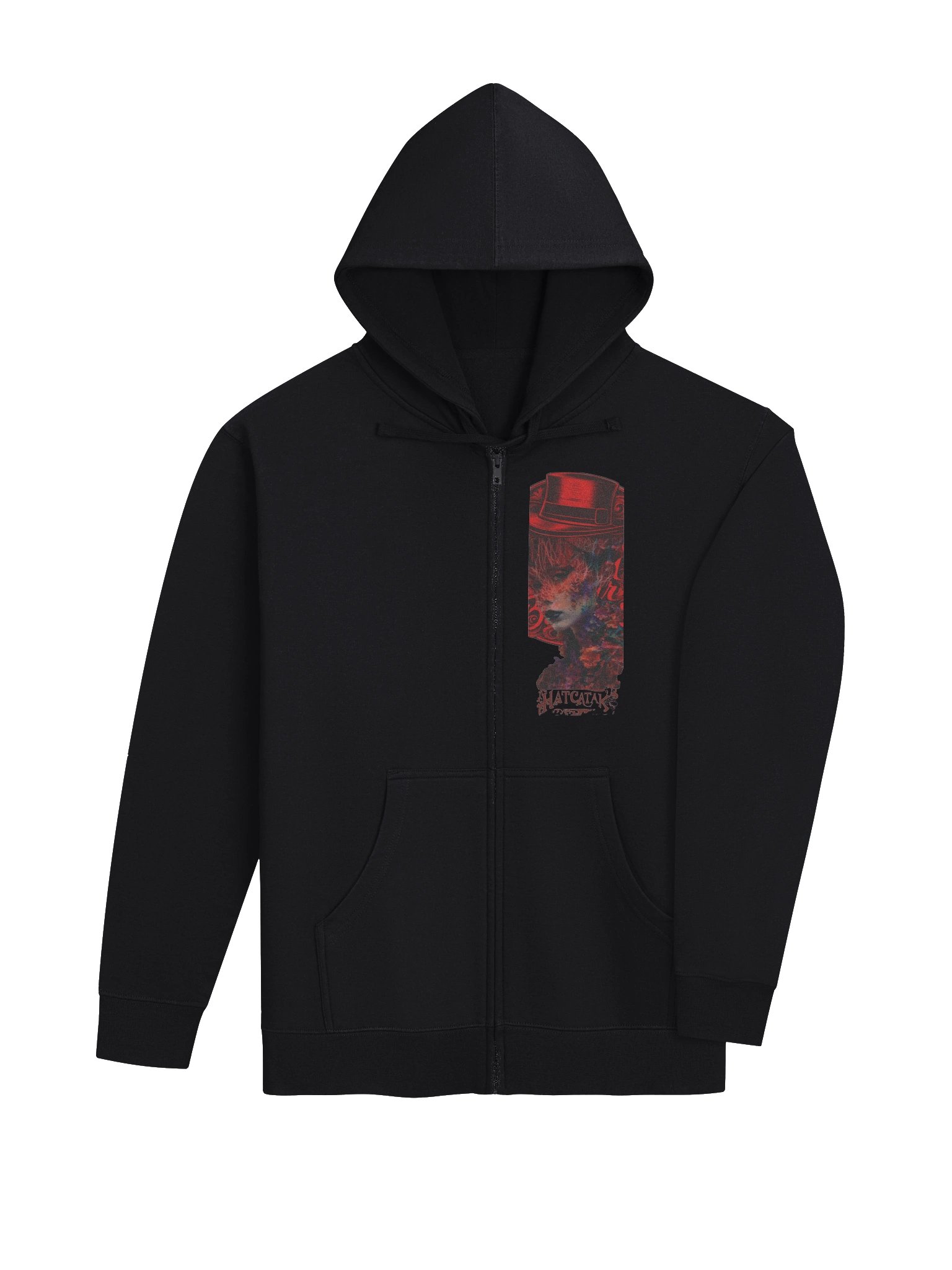 HatCat Mind Your Business Zip-Up Hoodie product image (4)