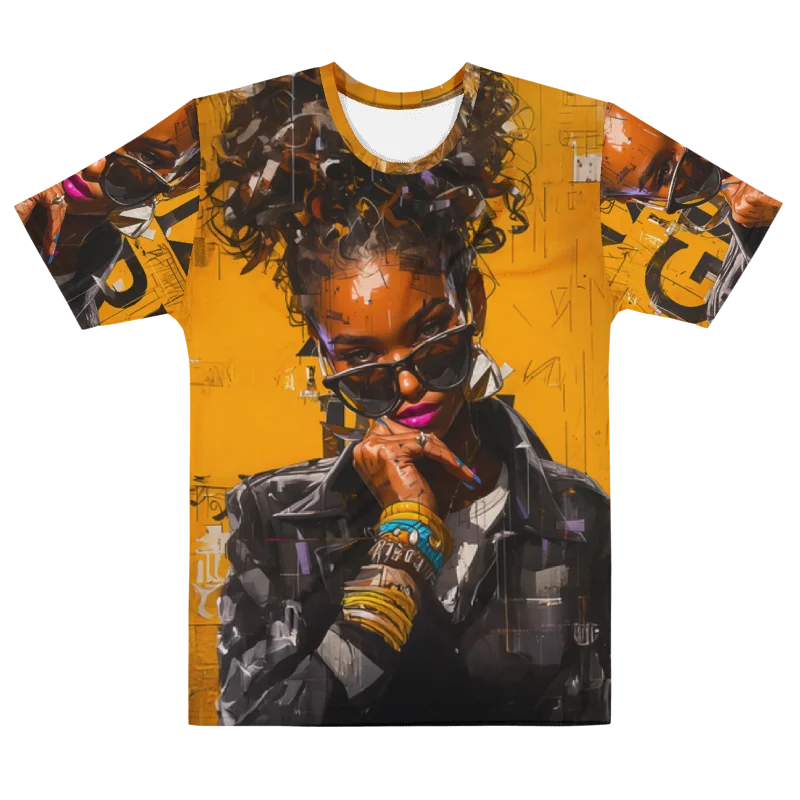 Lit Projecktz Lit Vibin' AOP Graphic Tee product image (1)