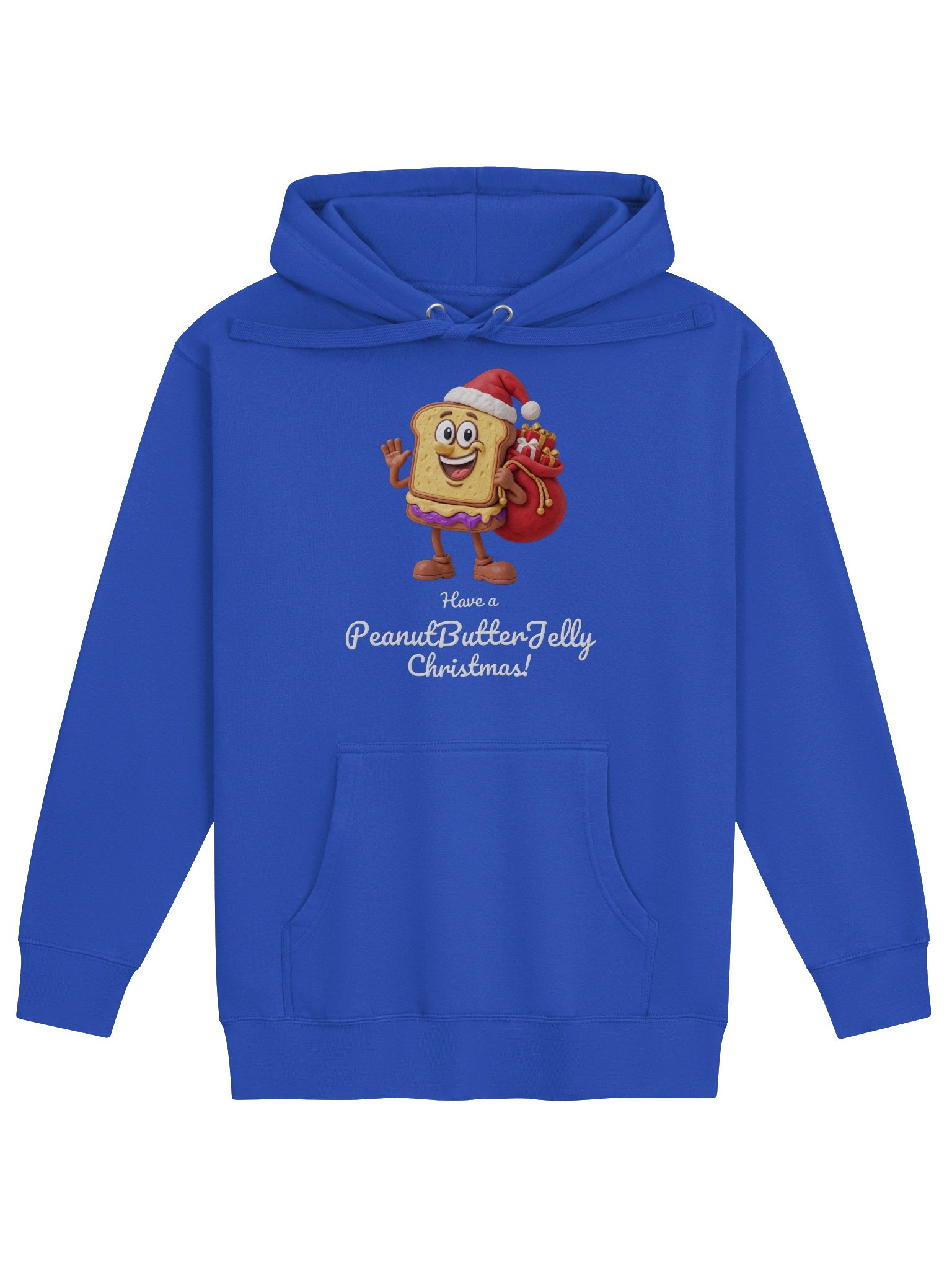 PeanutButterJelly Holiday Hoodie – Adult (Blue or Red) product image (1)