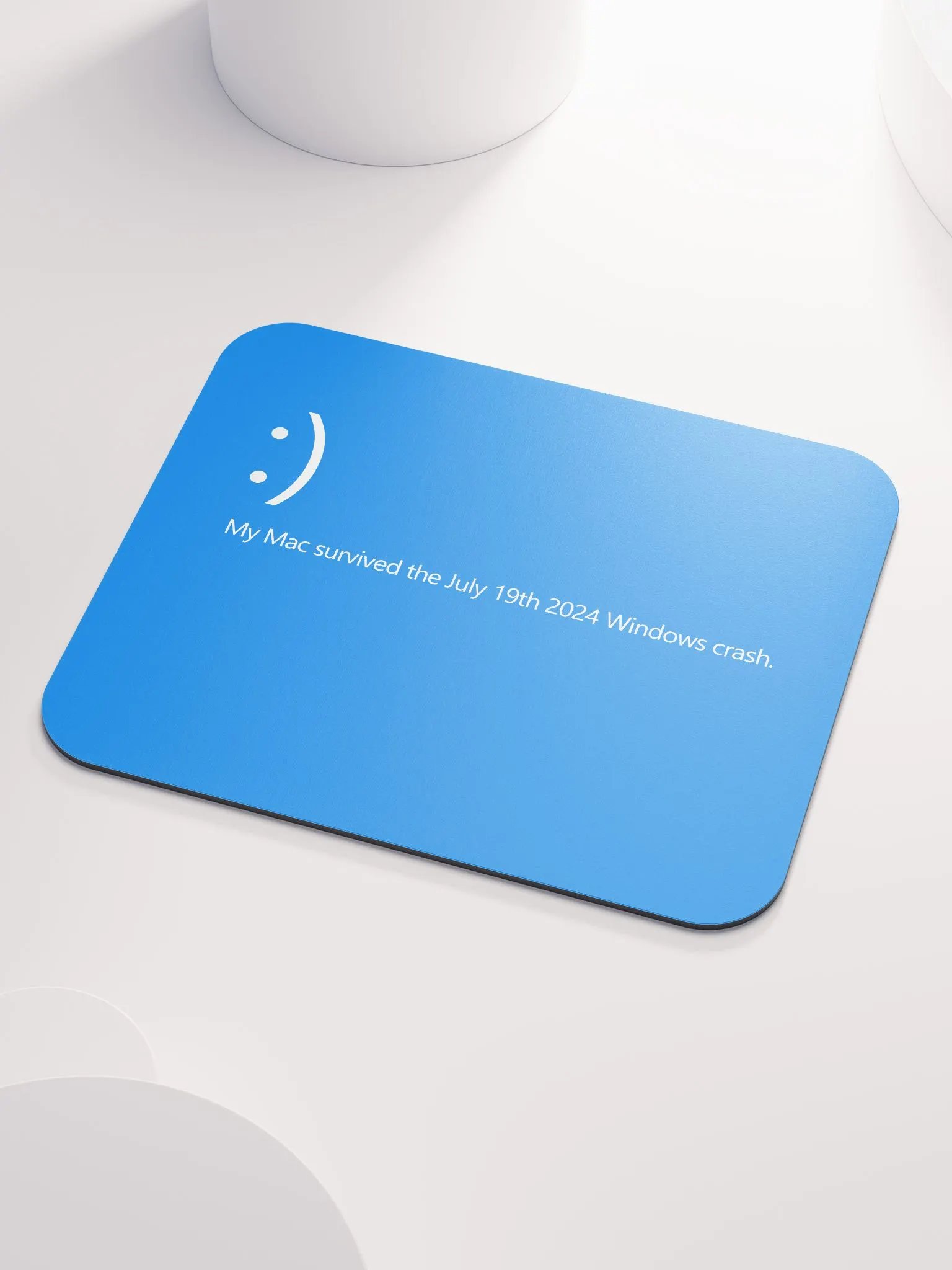 My Mac Survived Mouse Pad product image (3)