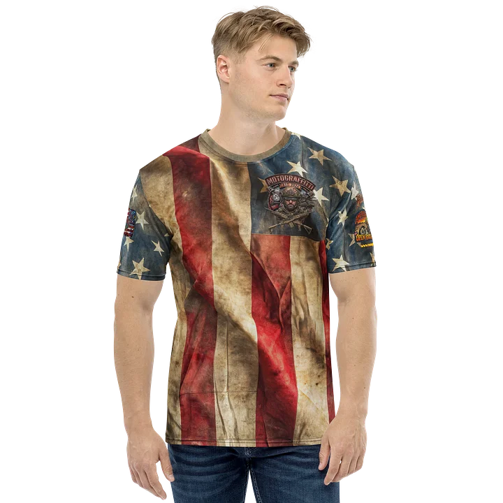 MötoGraffitti "America, Open Roads - Freedom Boner" Ridin Tee product image (2)