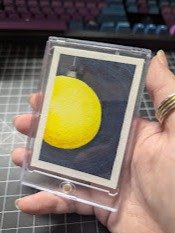 ATC - Christmas Bauble 5 (Yellow) product image (4)