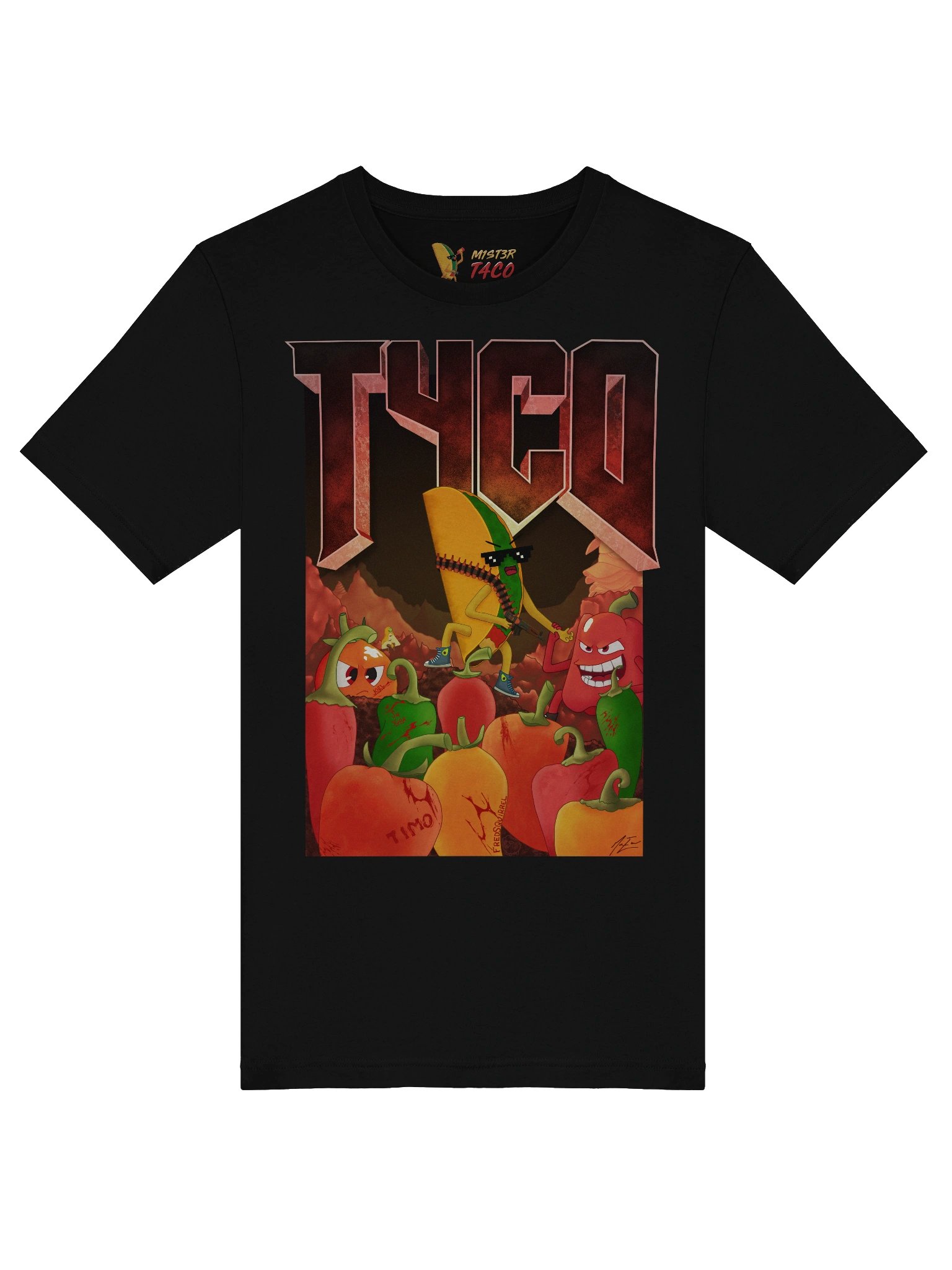 t4c0 Doom T-shirt product image (5)