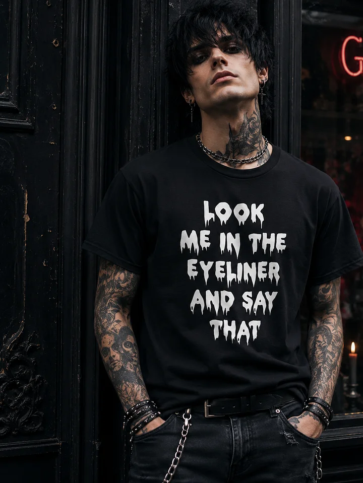 Look Me in the Eyeliner Tee product image (1)