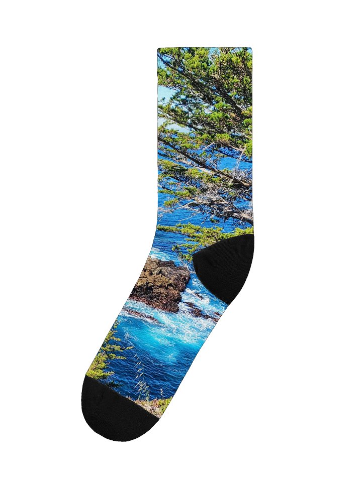 Coastal Breeze Crew Socks product image (1)