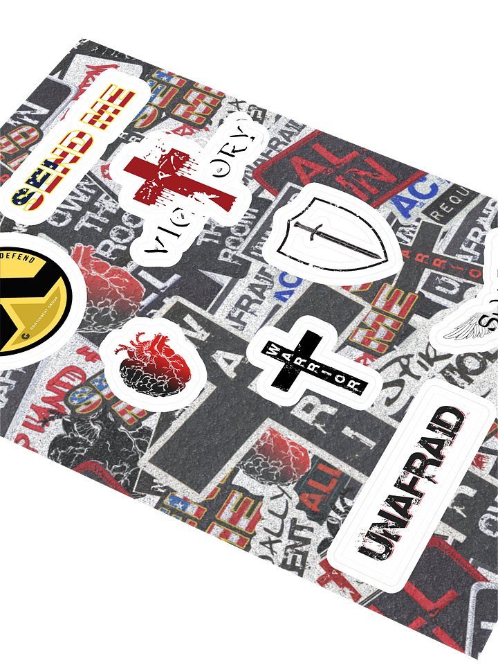 UNAFRAID Sticker Sheet: Defend Your Style product image (2)